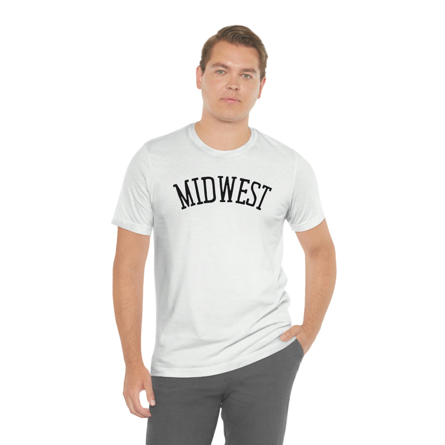 "Midwest" Unisex Jersey Short Sleeve Tee