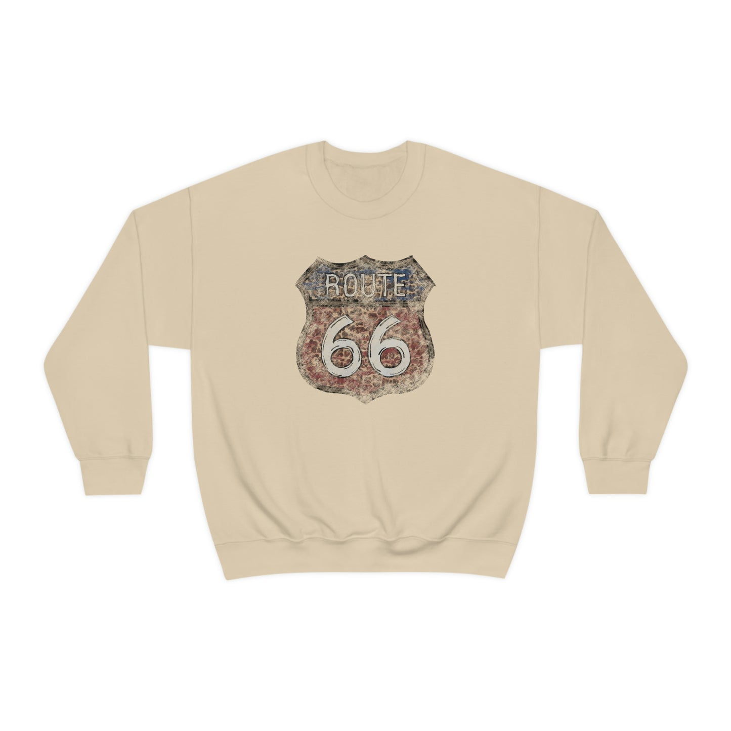 "Route 66" Unisex Crewneck Sweatshirt