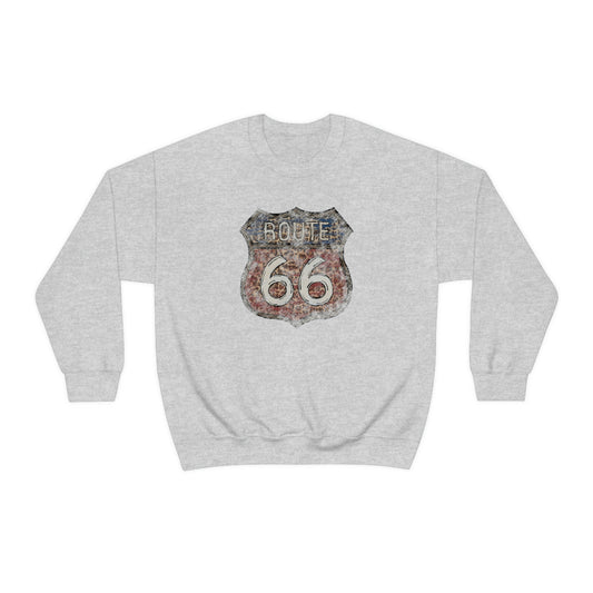 "Route 66" Unisex Crewneck Sweatshirt