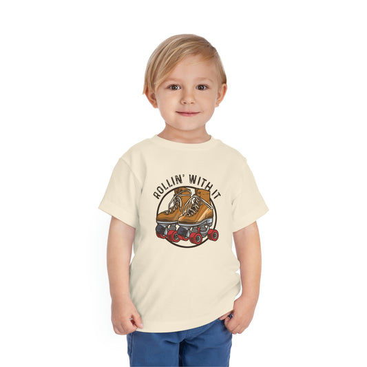 "Rollin With It" Toddler Short Sleeve Tee (2T-5T)