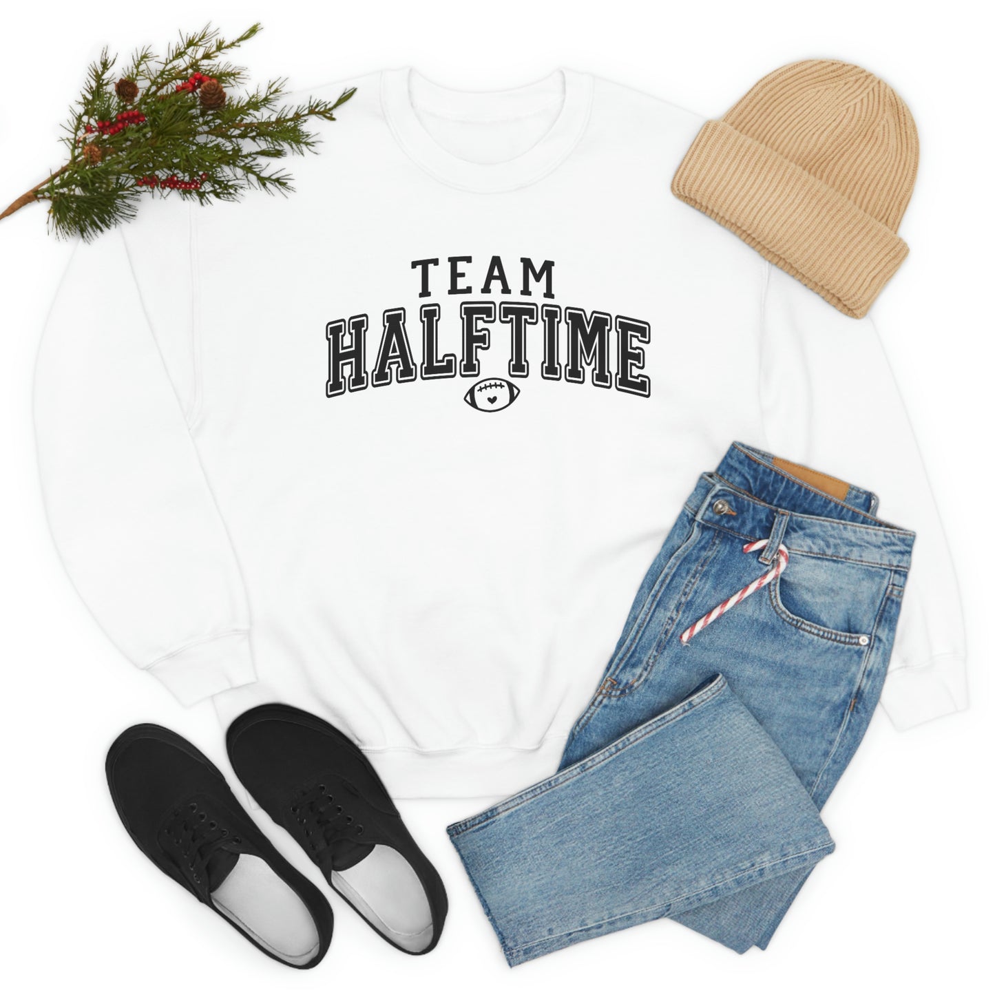 "Team Halftime" Unisex Heavy Blend™ Crewneck Sweatshirt