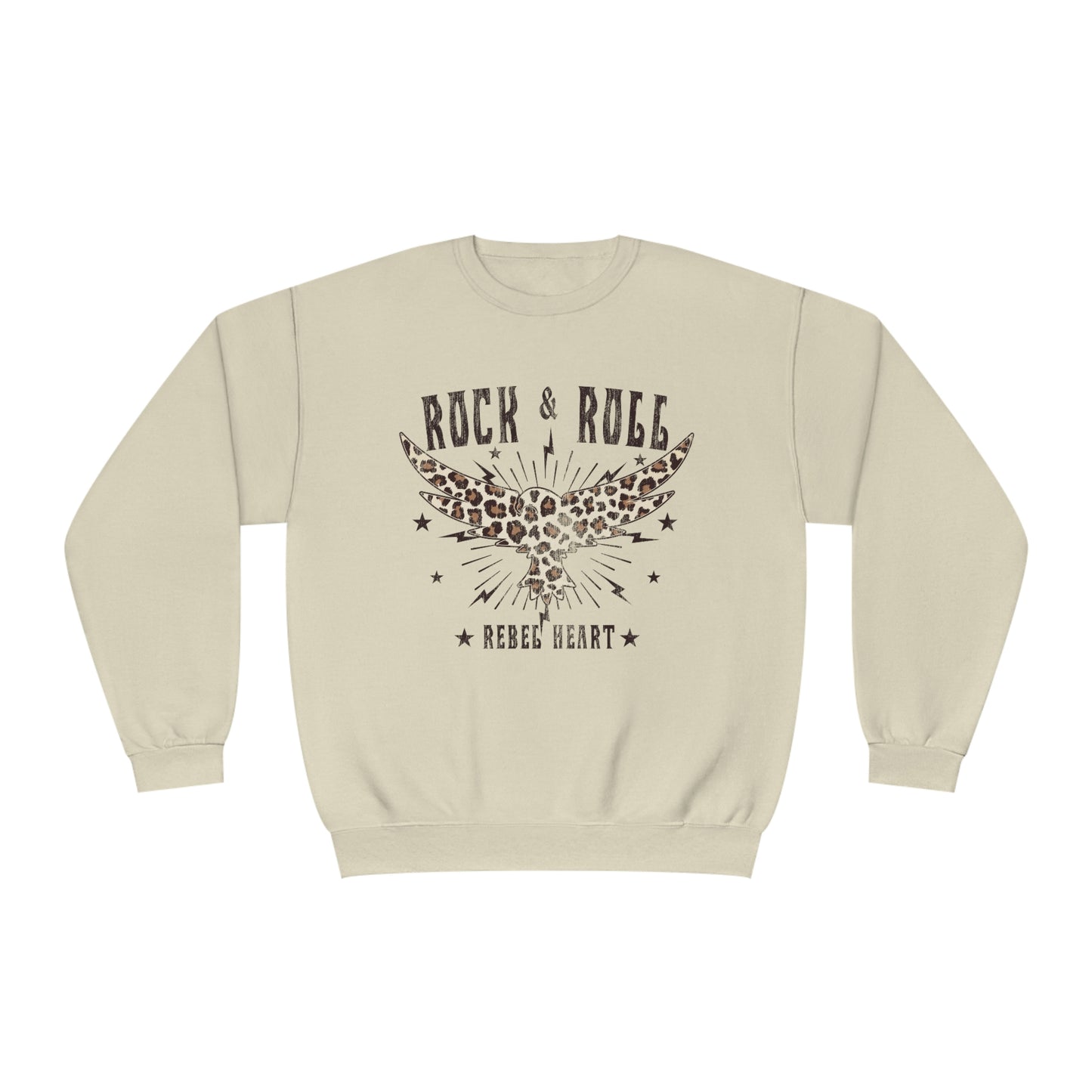 "Rock & Roll" Unisex NuBlend® Crewneck Sweatshirt