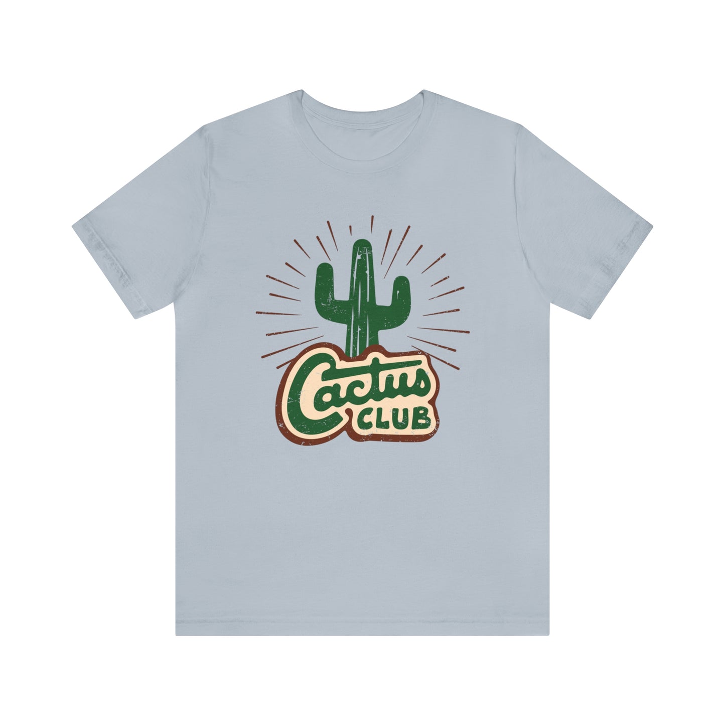 "Cactus Club" Bella Canvas Short Sleeve Tee