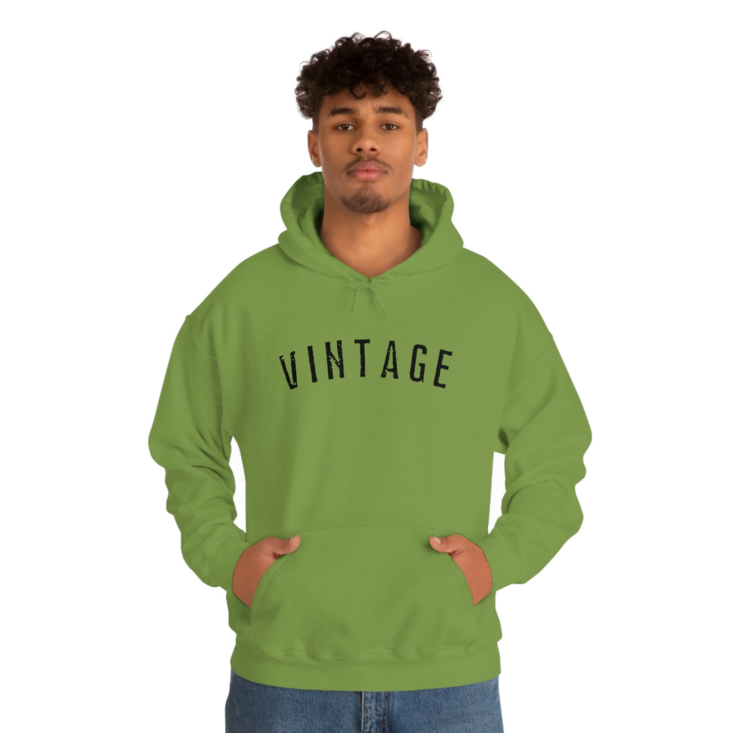 "Vintage" Unisex Hooded Sweatshirt