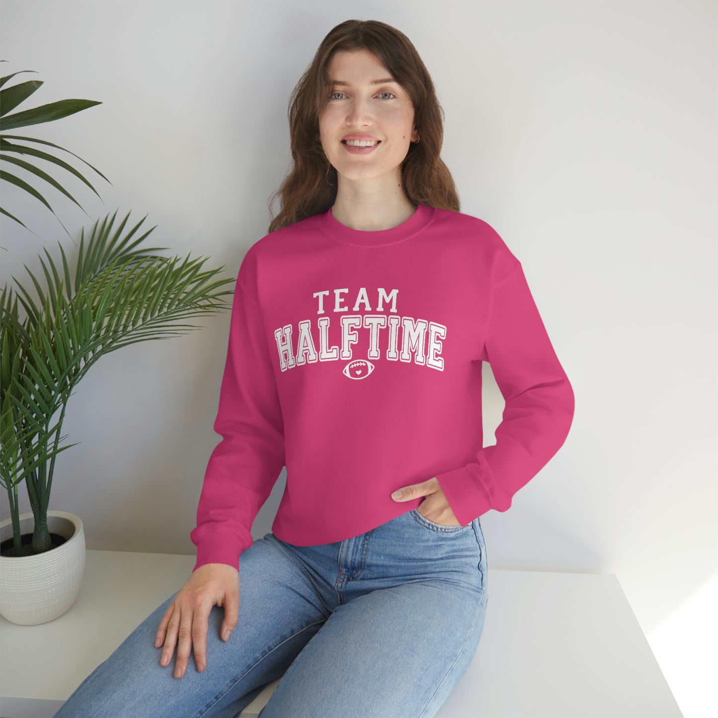 "Team Halftime" Unisex Heavy Blend™ Crewneck Sweatshirt