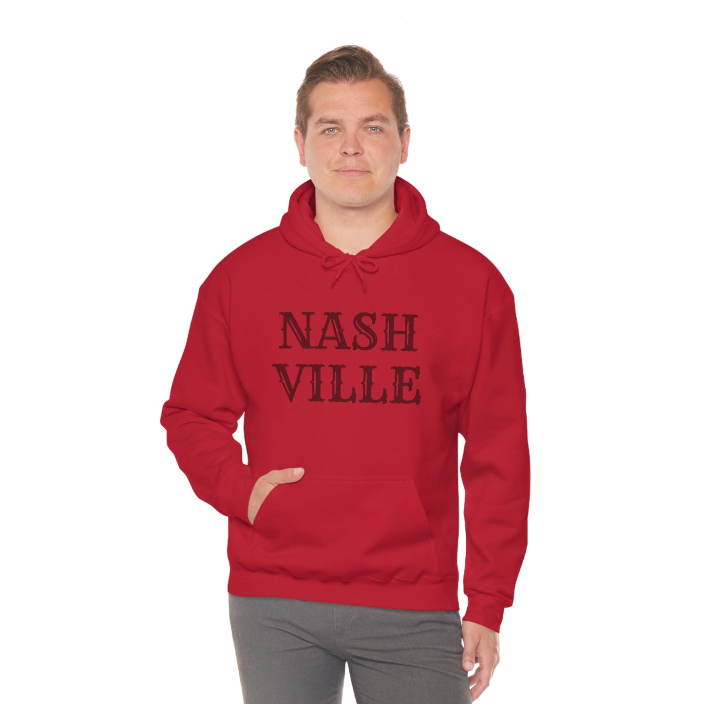 "NASHVILLE" Unisex Heavy Blend™ Hooded Sweatshirt