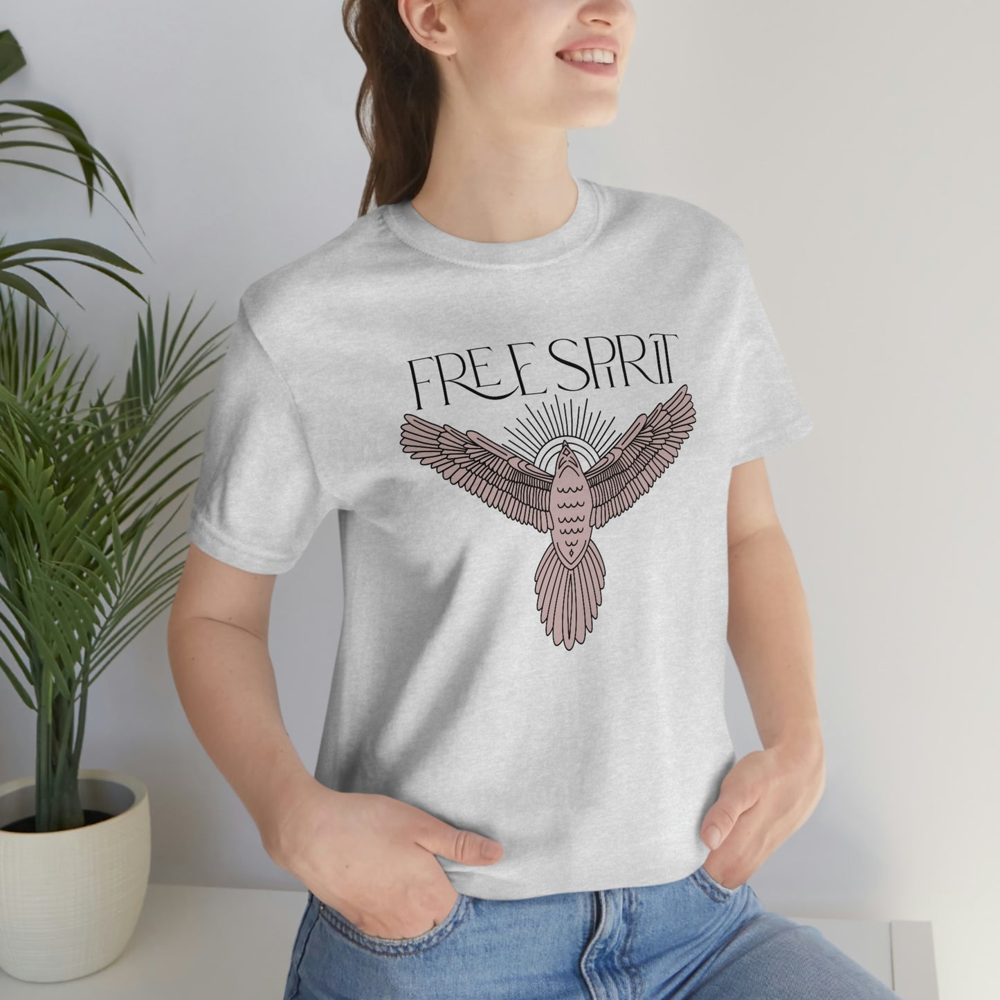 "Free Spirit" Bella Canvas Unisex Jersey Short Sleeve Tee