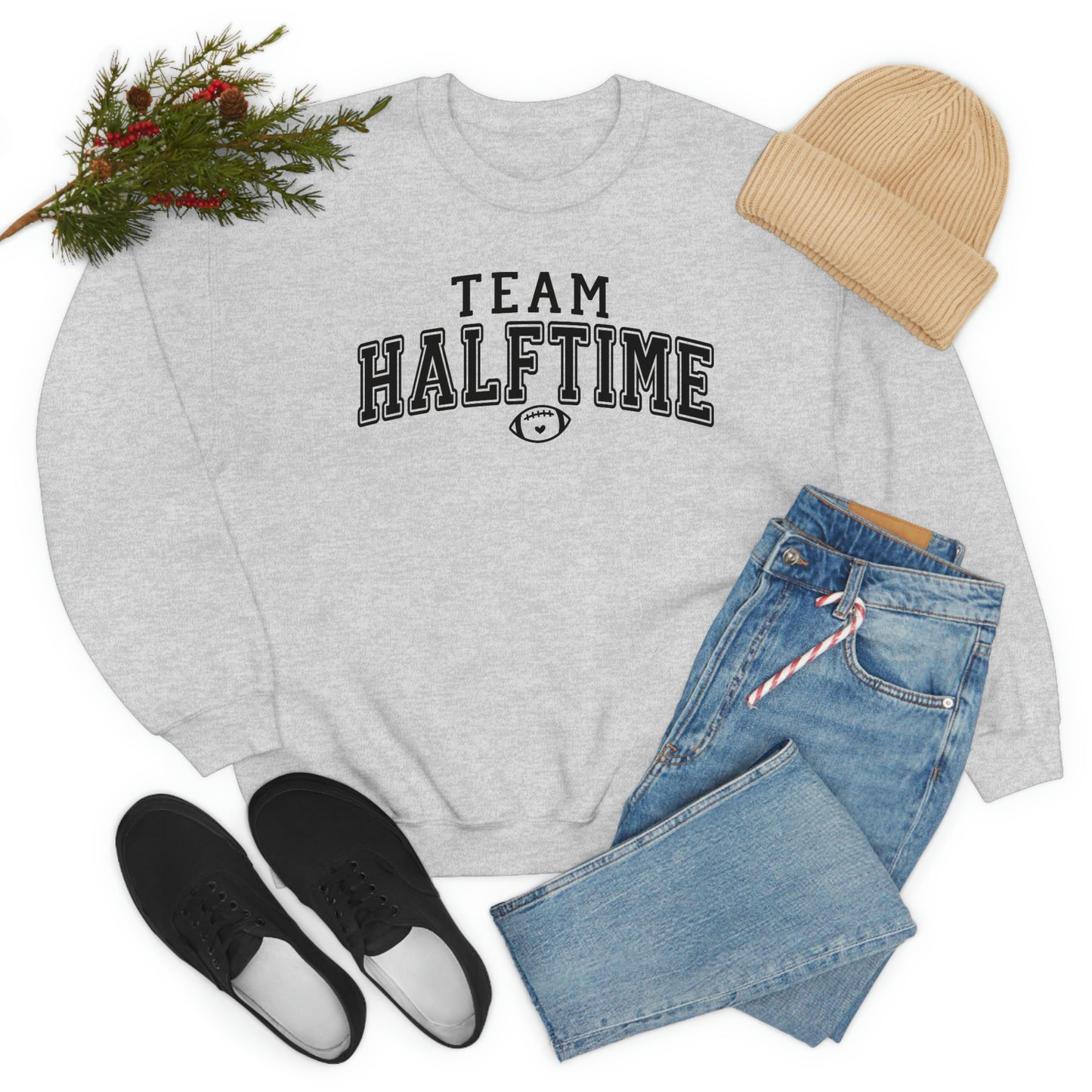 "Team Halftime" Unisex Heavy Blend™ Crewneck Sweatshirt