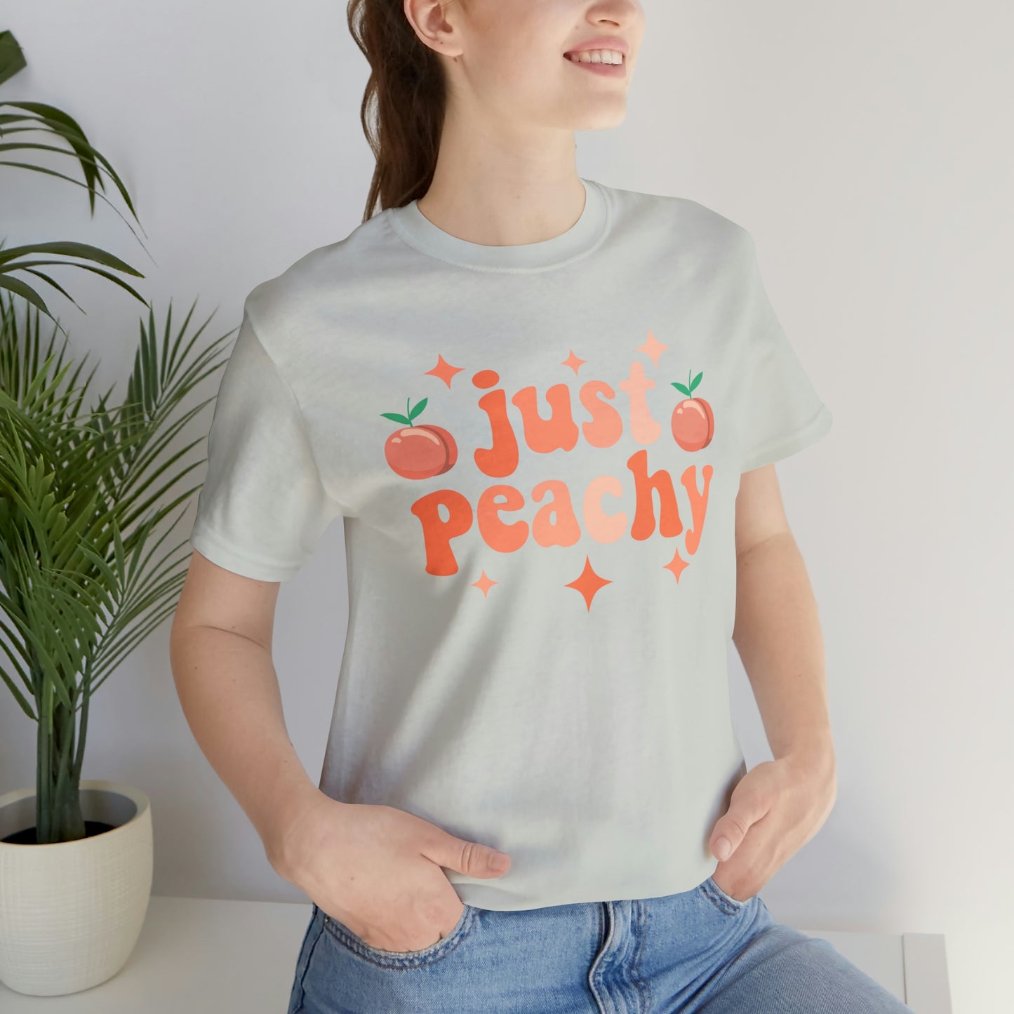 "Just Peachy" Bella Canvas Short Sleeve Tee