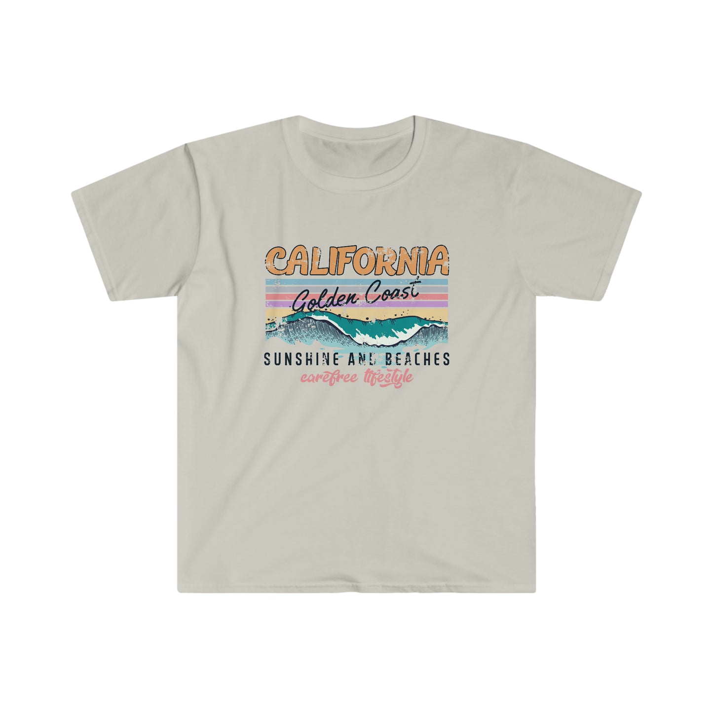 "The Gold Coast" Unisex Softstyle T-Shirt (Gildan Soft Style)