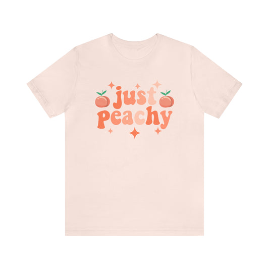 "Just Peachy" Bella Canvas Short Sleeve Tee