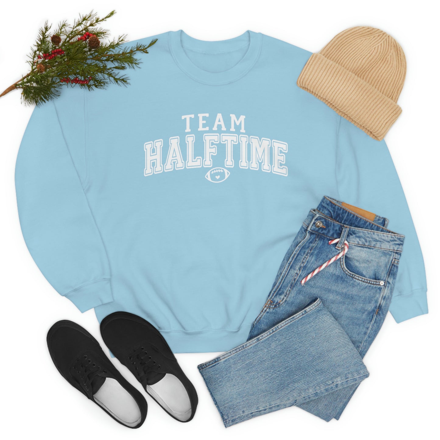 "Team Halftime" Unisex Heavy Blend™ Crewneck Sweatshirt