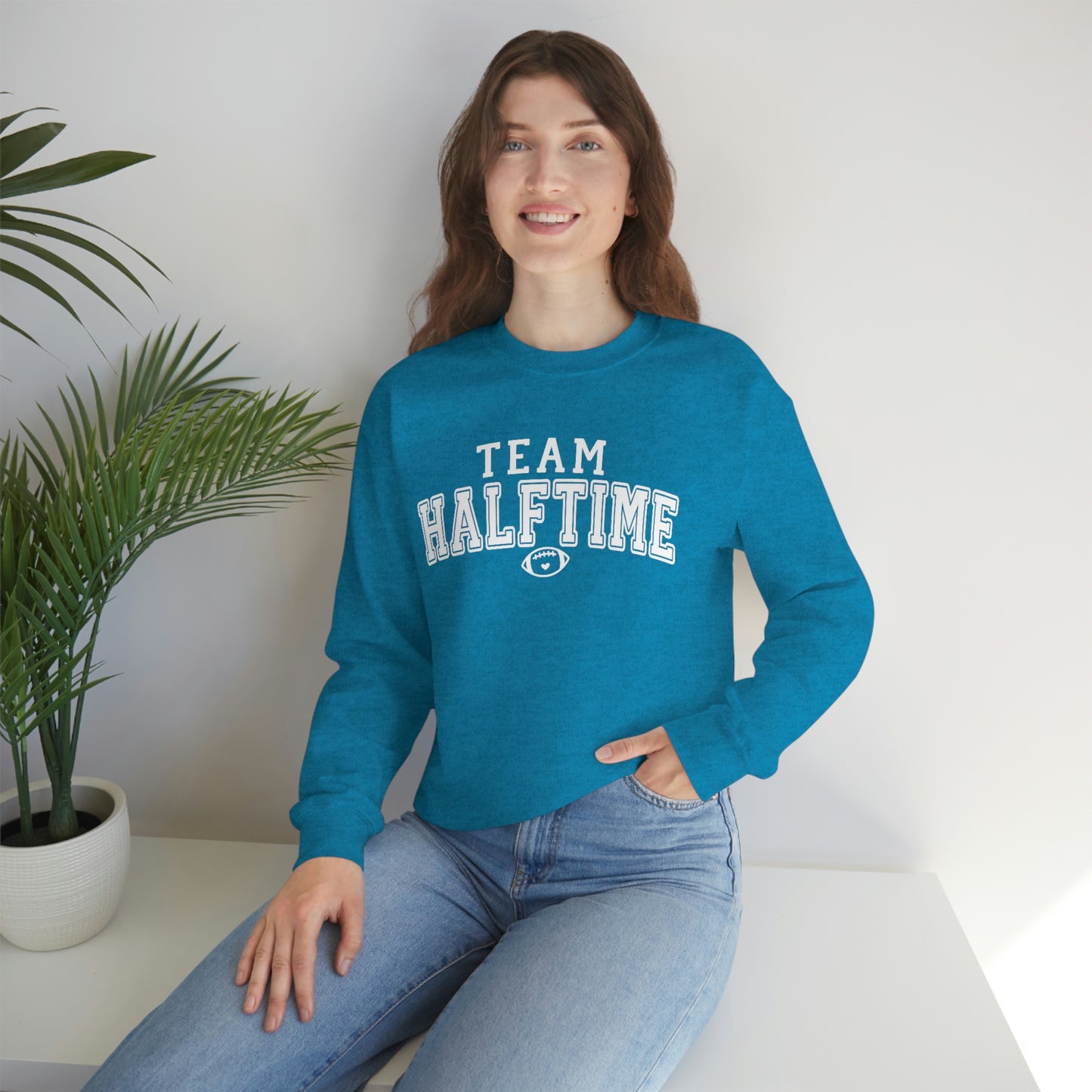 "Team Halftime" Unisex Heavy Blend™ Crewneck Sweatshirt