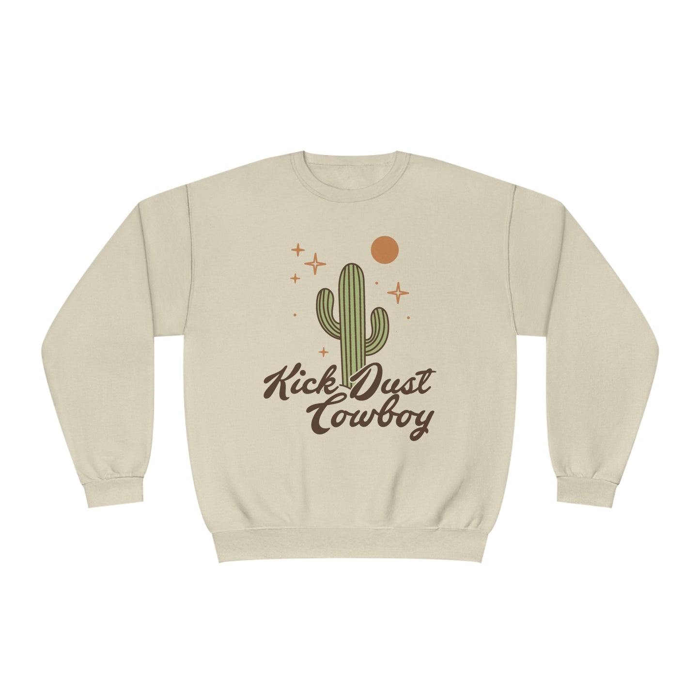 "Kick Dust Cowboy" Unisex NuBlend® Crewneck Sweatshirt
