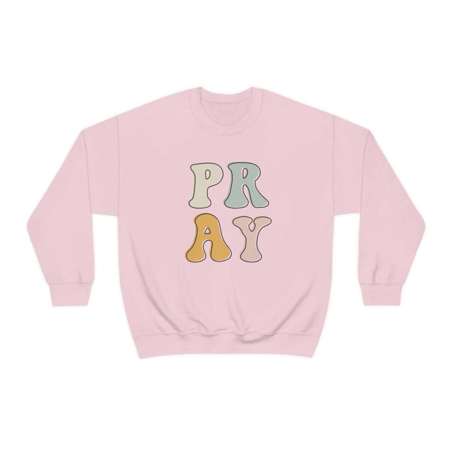 "Pray" Unisex Heavy Blend™ Crewneck Sweatshirt