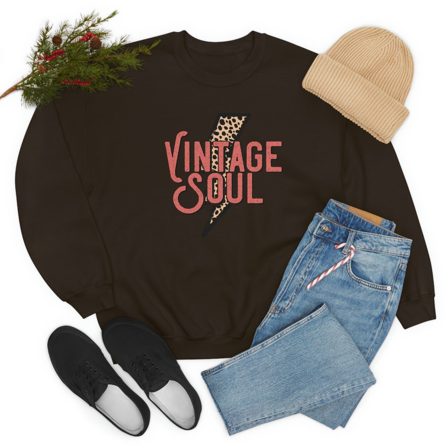 "Vintage Soul" Unisex Heavy Blend™ Crewneck Sweatshirt