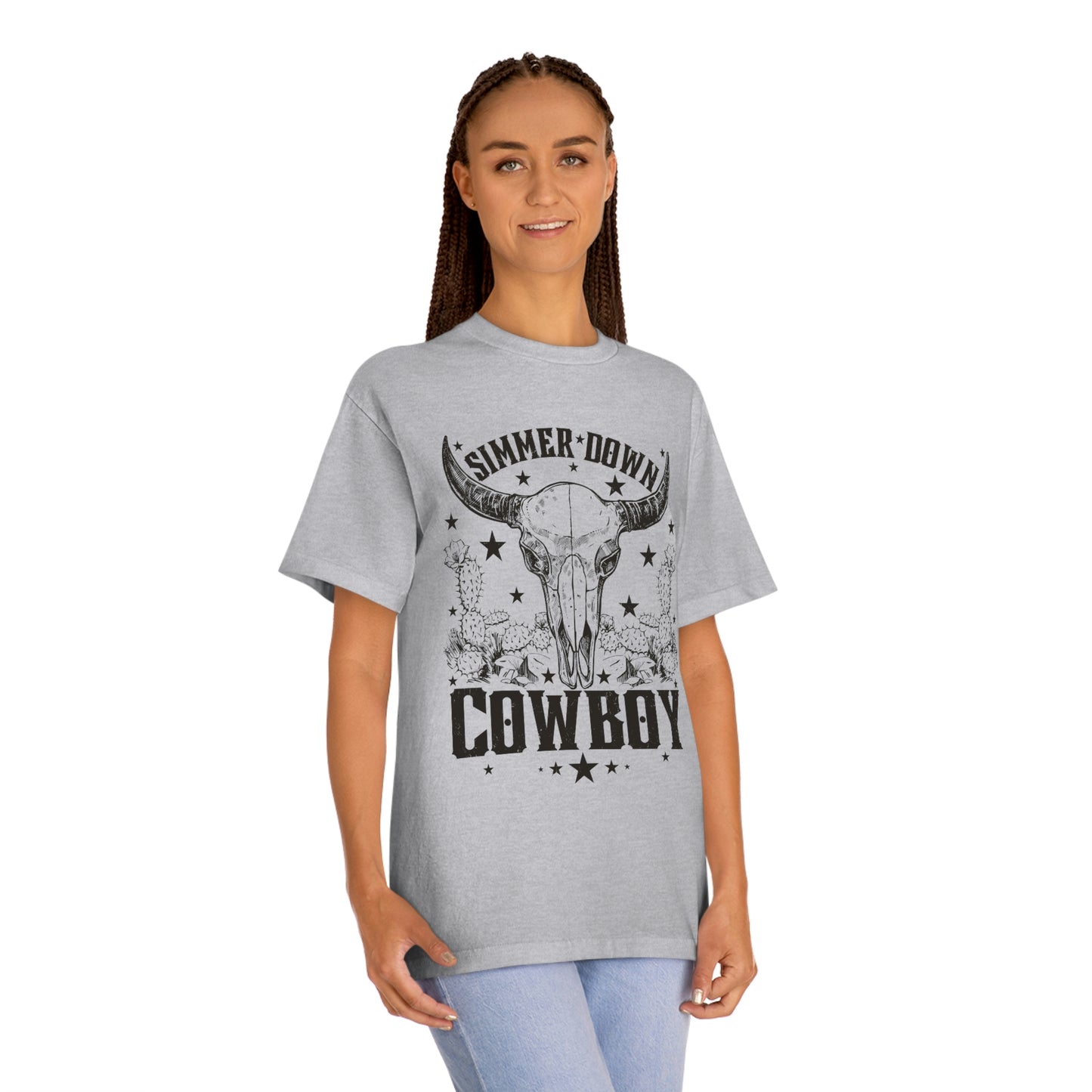 "Simmer Down Cowboy" Oversized Tee/Unisex Classic Tee