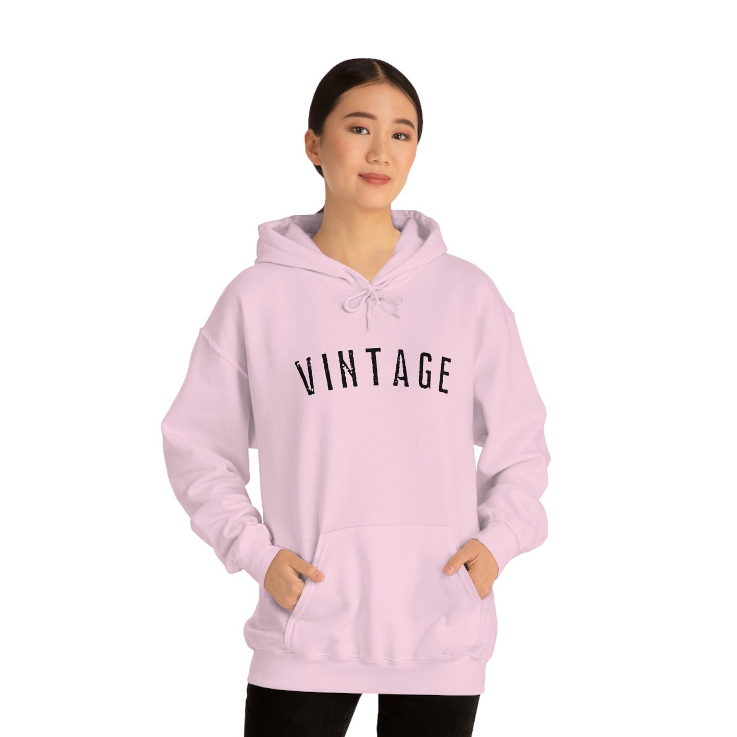 "Vintage" Unisex Hooded Sweatshirt