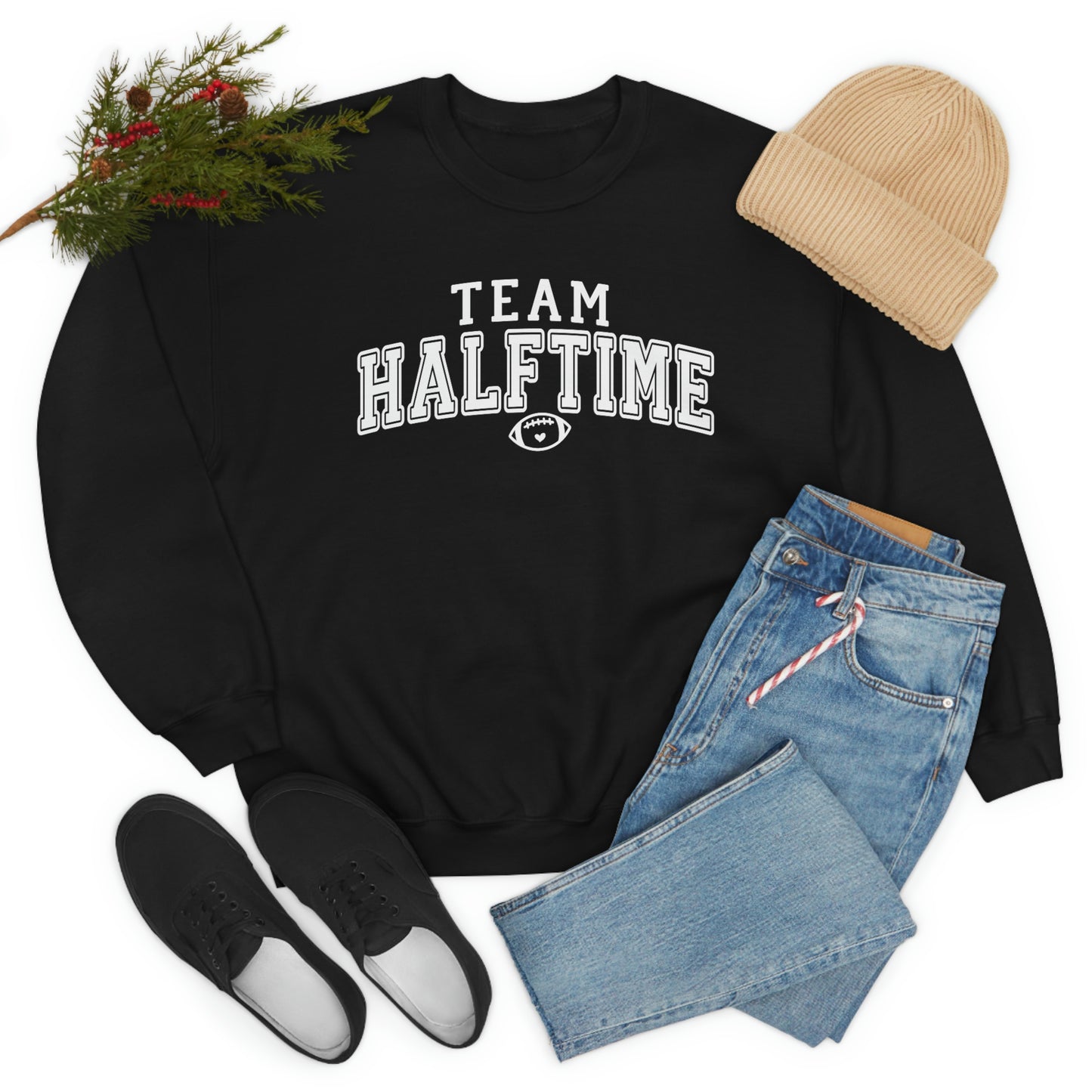 "Team Halftime" Unisex Heavy Blend™ Crewneck Sweatshirt