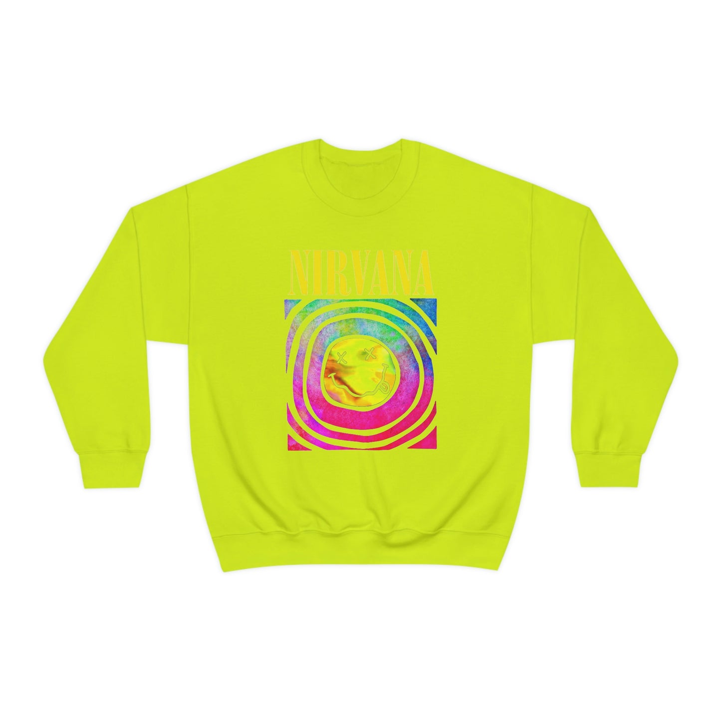 "Nirvana" Graphic Crewneck Sweatshirt