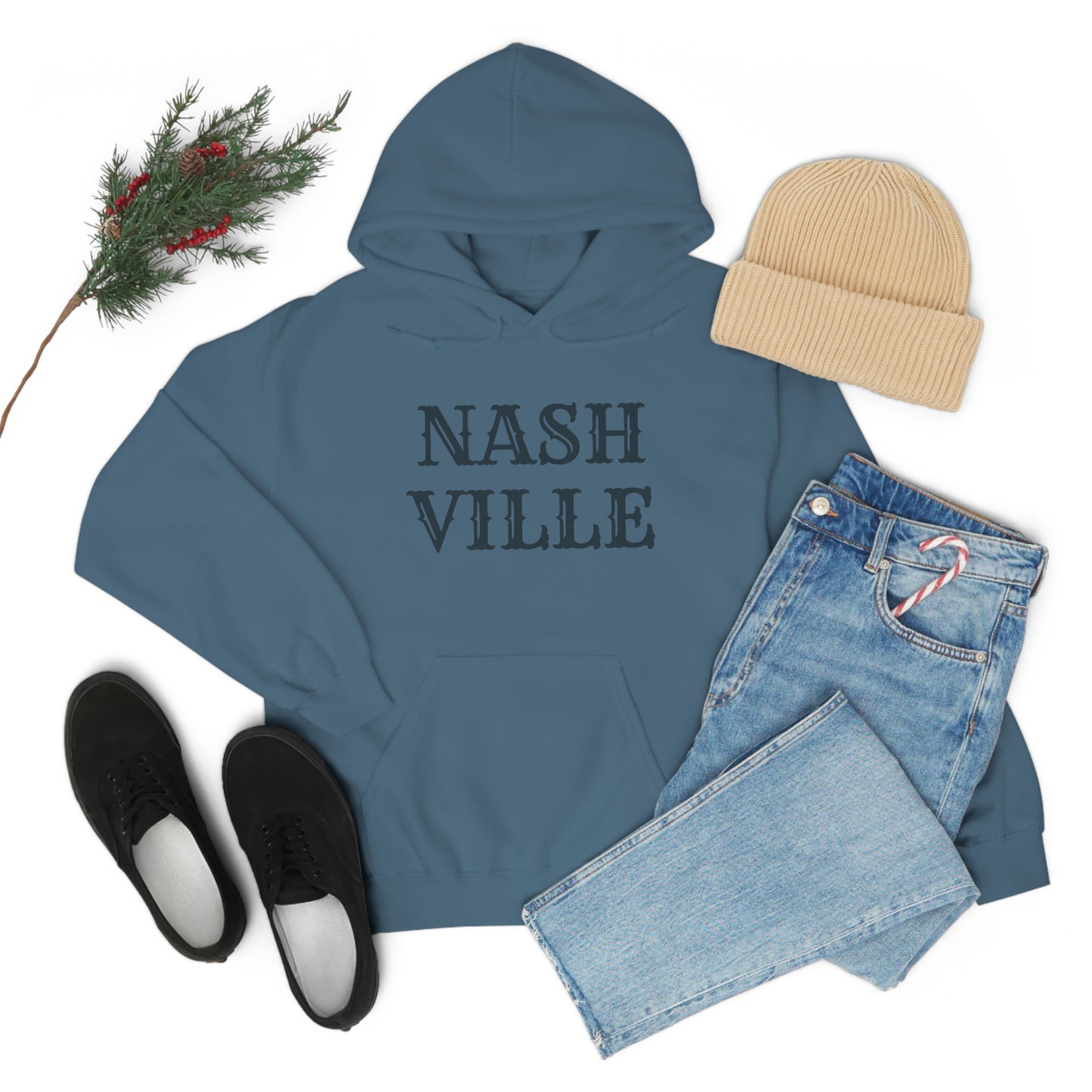 "NASHVILLE" Unisex Heavy Blend™ Hooded Sweatshirt