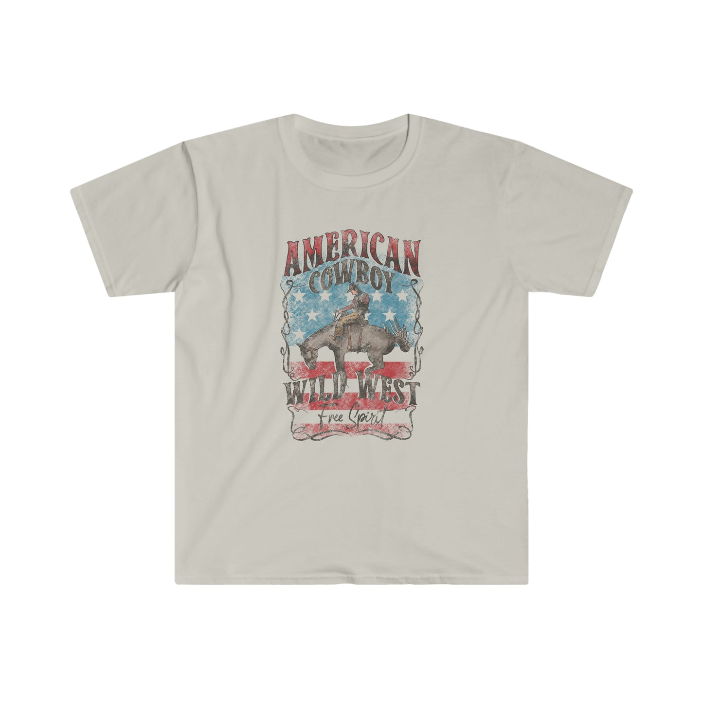"American Cowboy" Unisex Softstyle T-Shirt