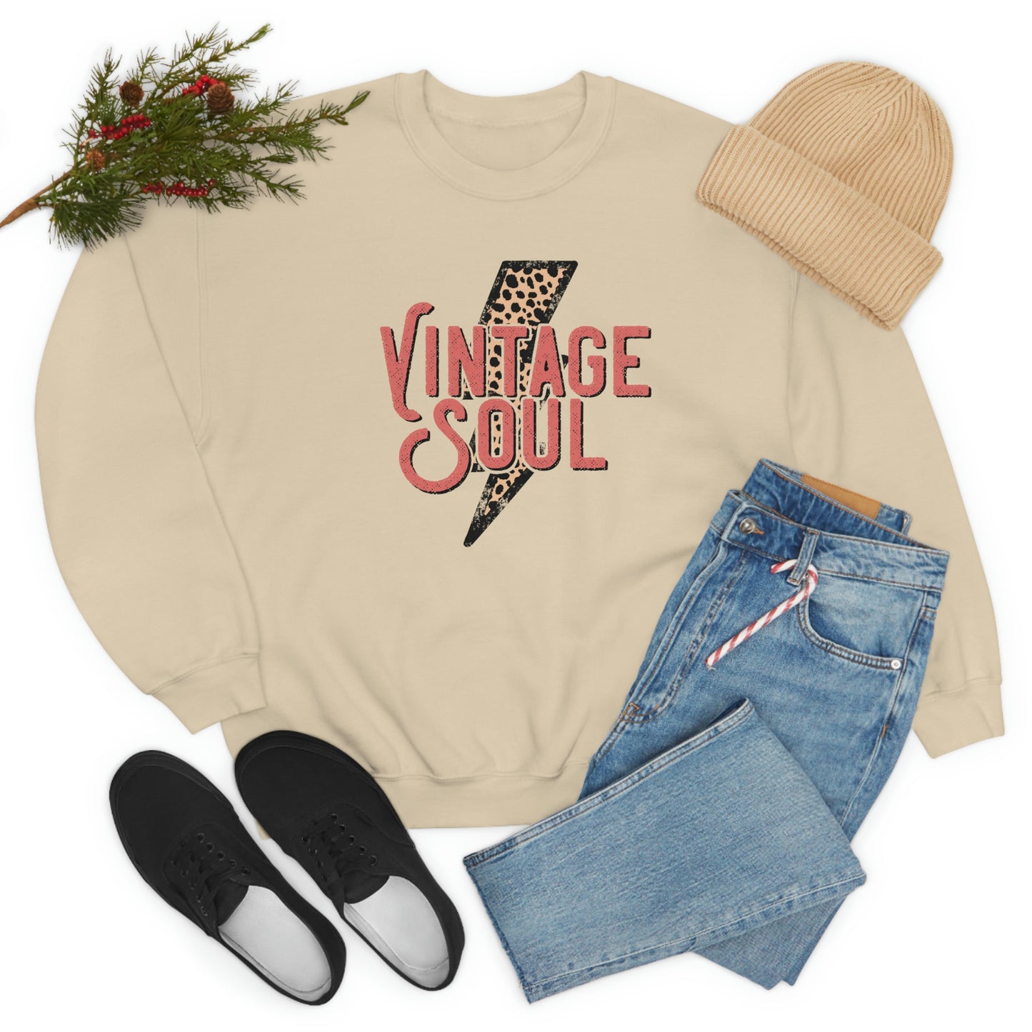 "Vintage Soul" Unisex Heavy Blend™ Crewneck Sweatshirt