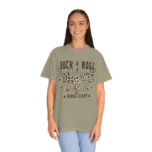 "Rock & Roll" Oversized T-shirt Comfort Colors Brand
