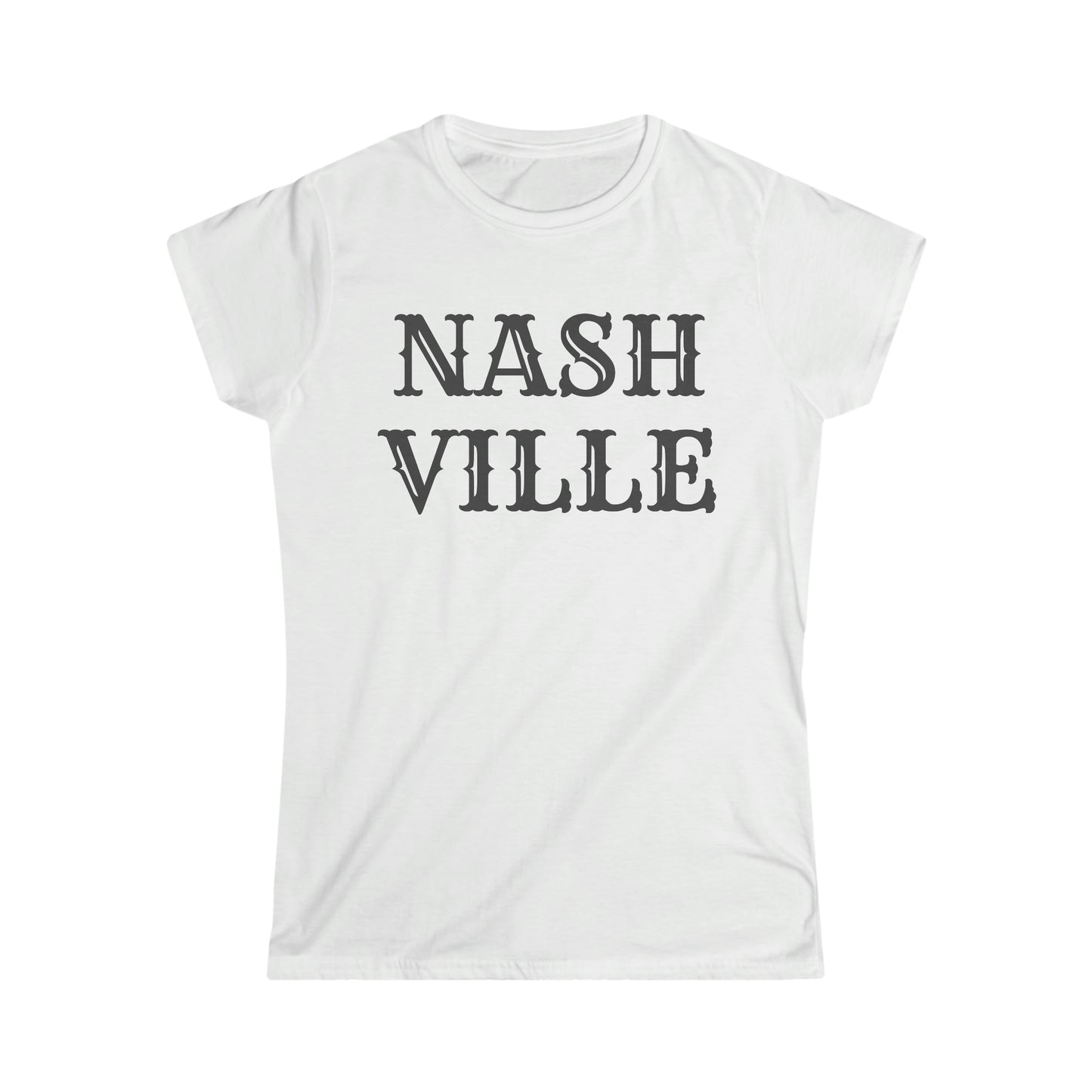 "NASHVILLE" Women's Softstyle Tee