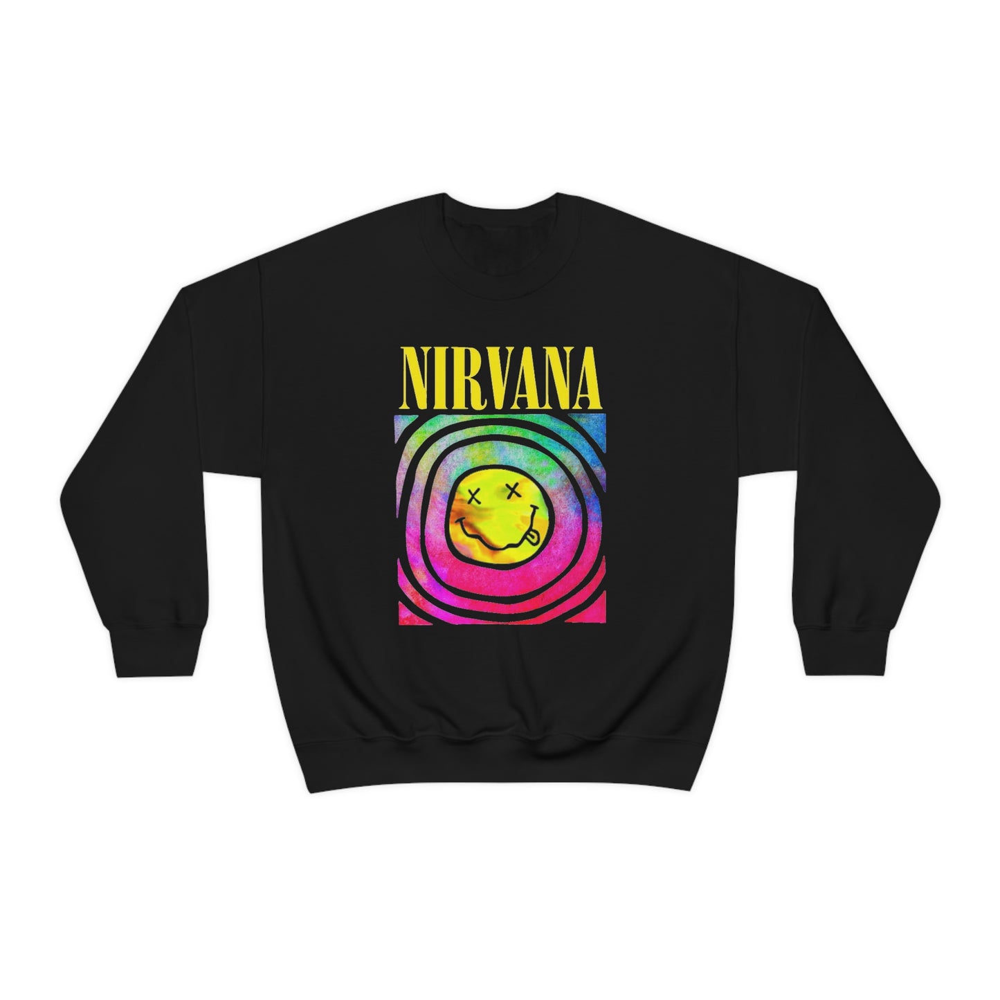 "Nirvana" Graphic Crewneck Sweatshirt