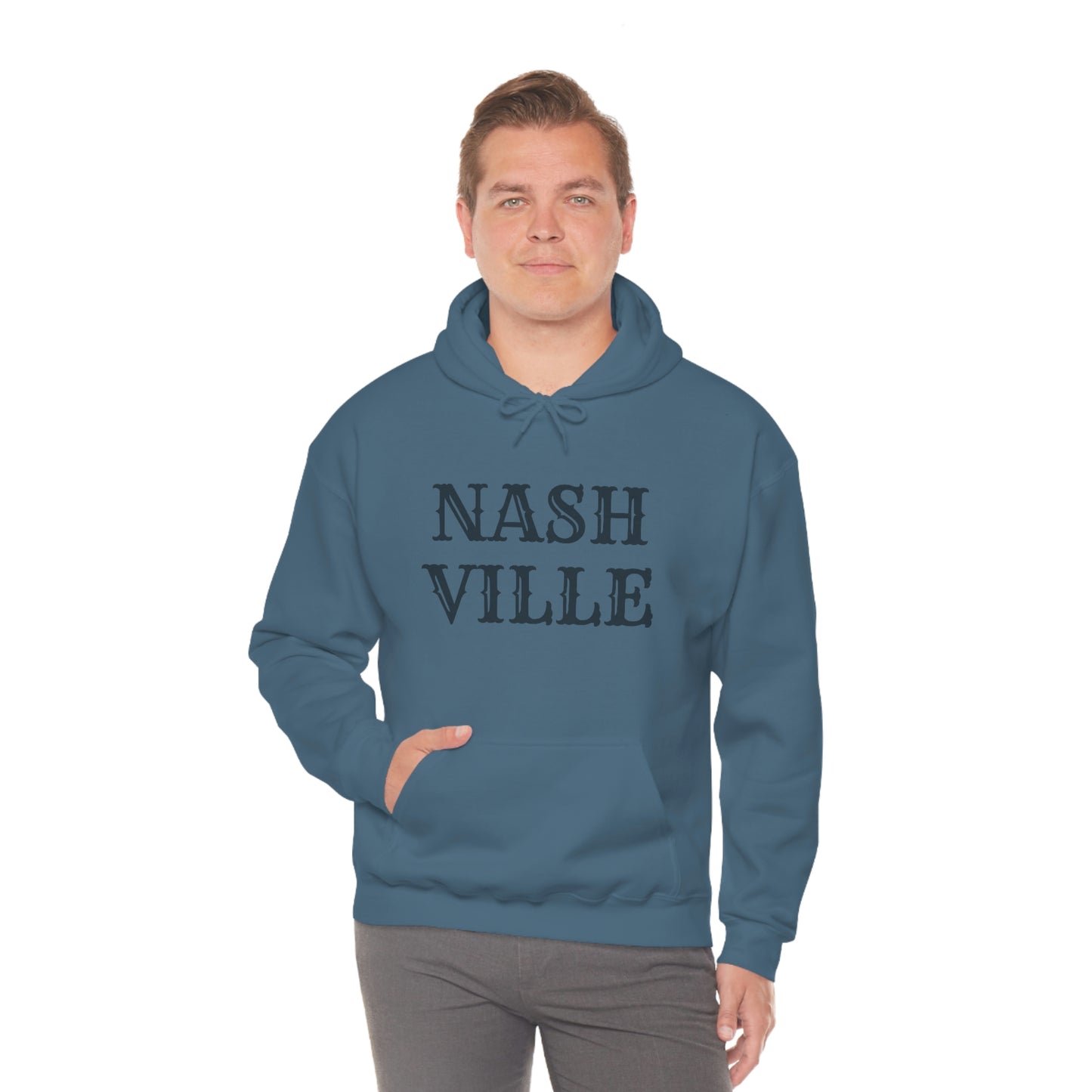 "NASHVILLE" Unisex Heavy Blend™ Hooded Sweatshirt