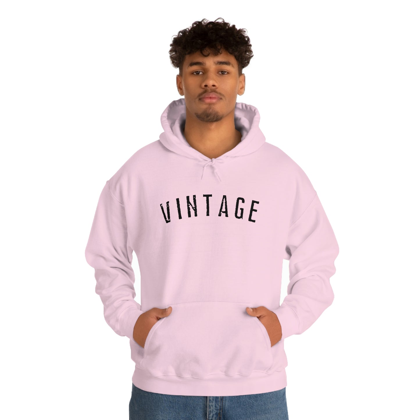 "Vintage" Unisex Hooded Sweatshirt