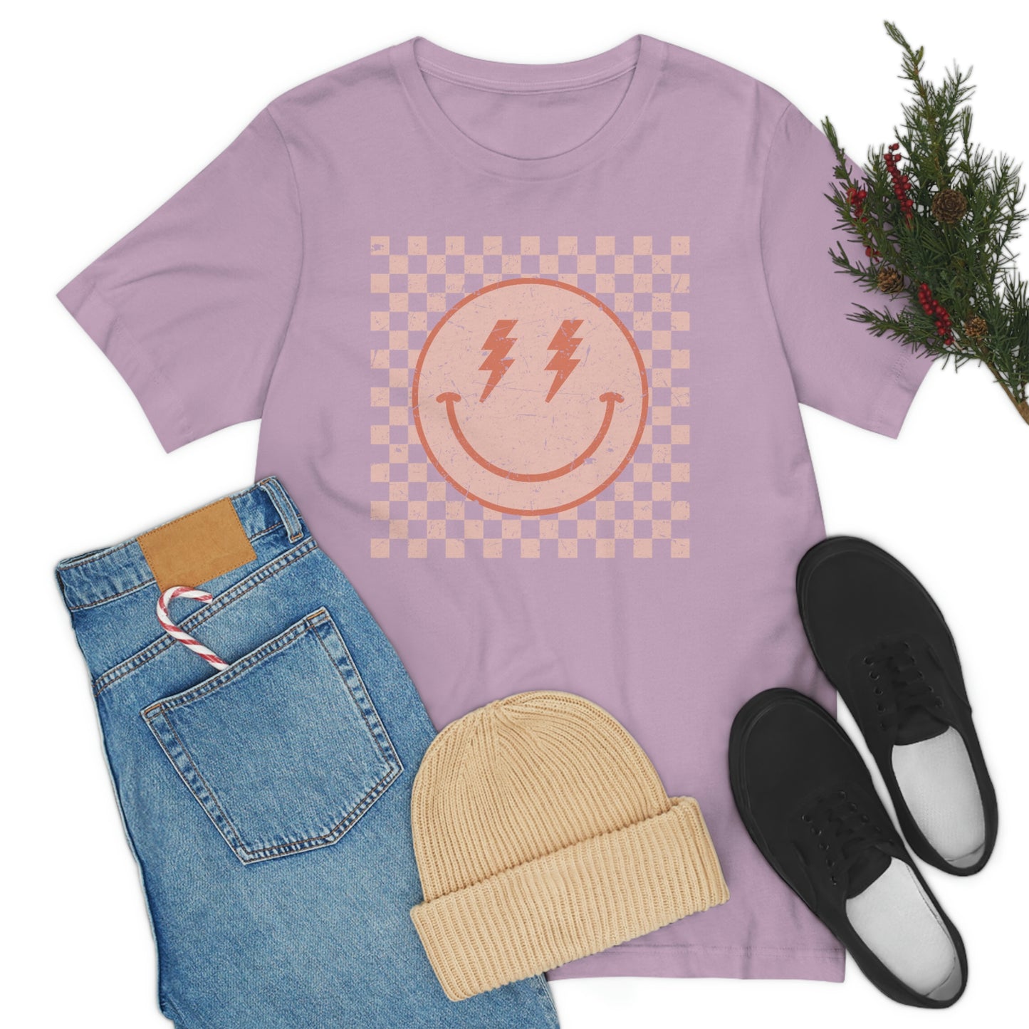 "Smiley" Bella Canvas Short Sleeve Tee