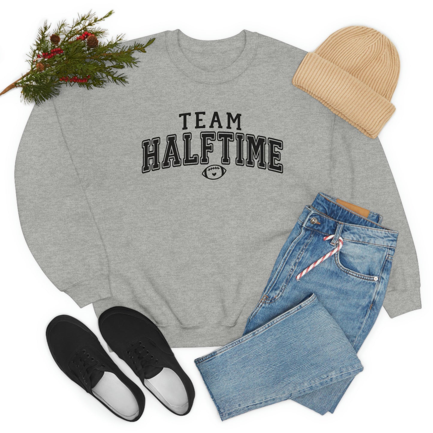 "Team Halftime" Unisex Heavy Blend™ Crewneck Sweatshirt