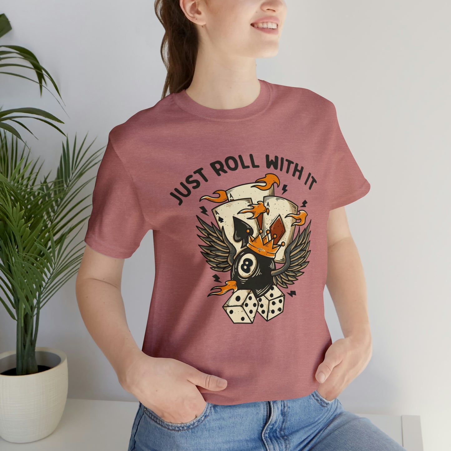 "Just Roll With It" Bella Canvas Short Sleeve Tee