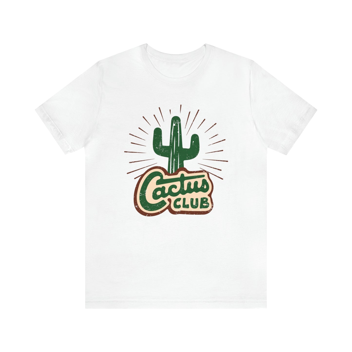 "Cactus Club" Bella Canvas Short Sleeve Tee