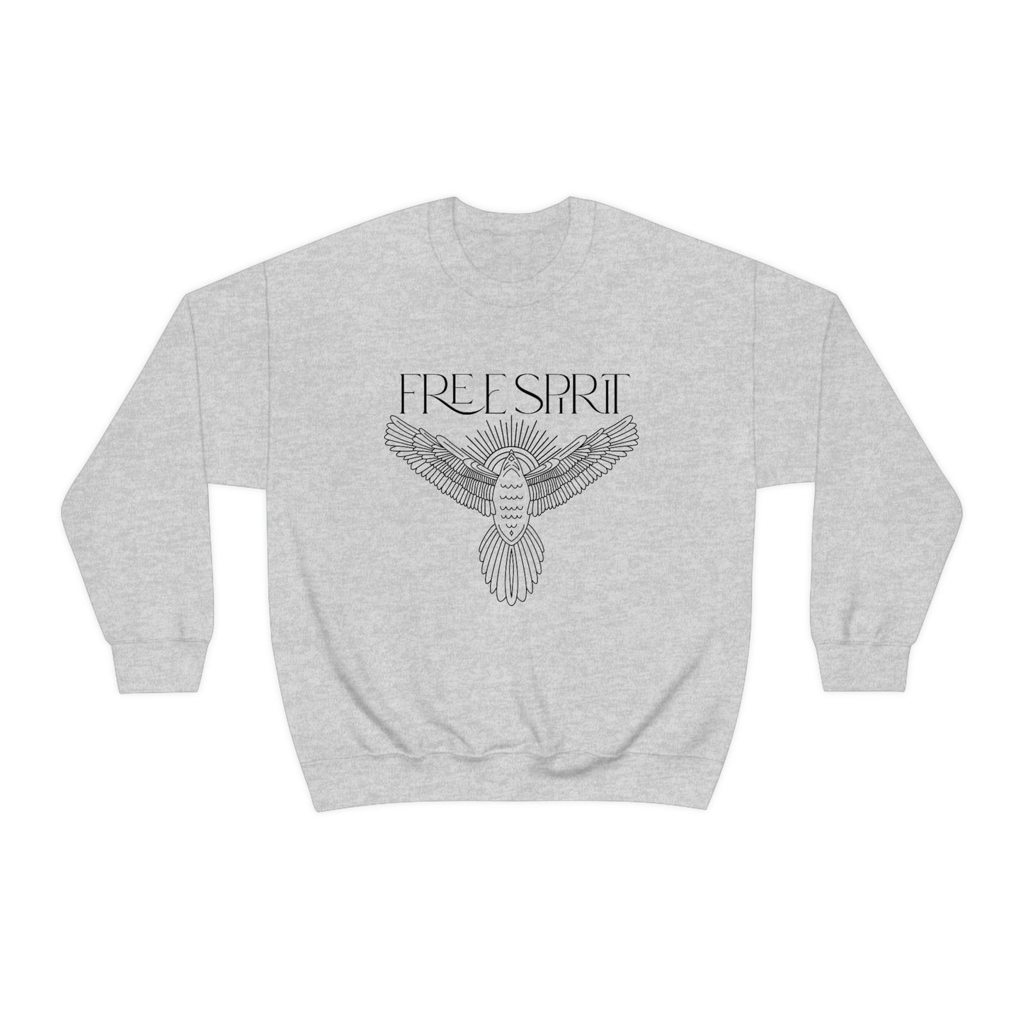 "Free Spirit" Unisex Crewneck Sweatshirt