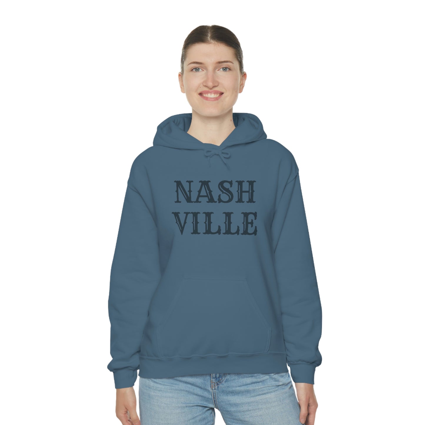 "NASHVILLE" Unisex Heavy Blend™ Hooded Sweatshirt