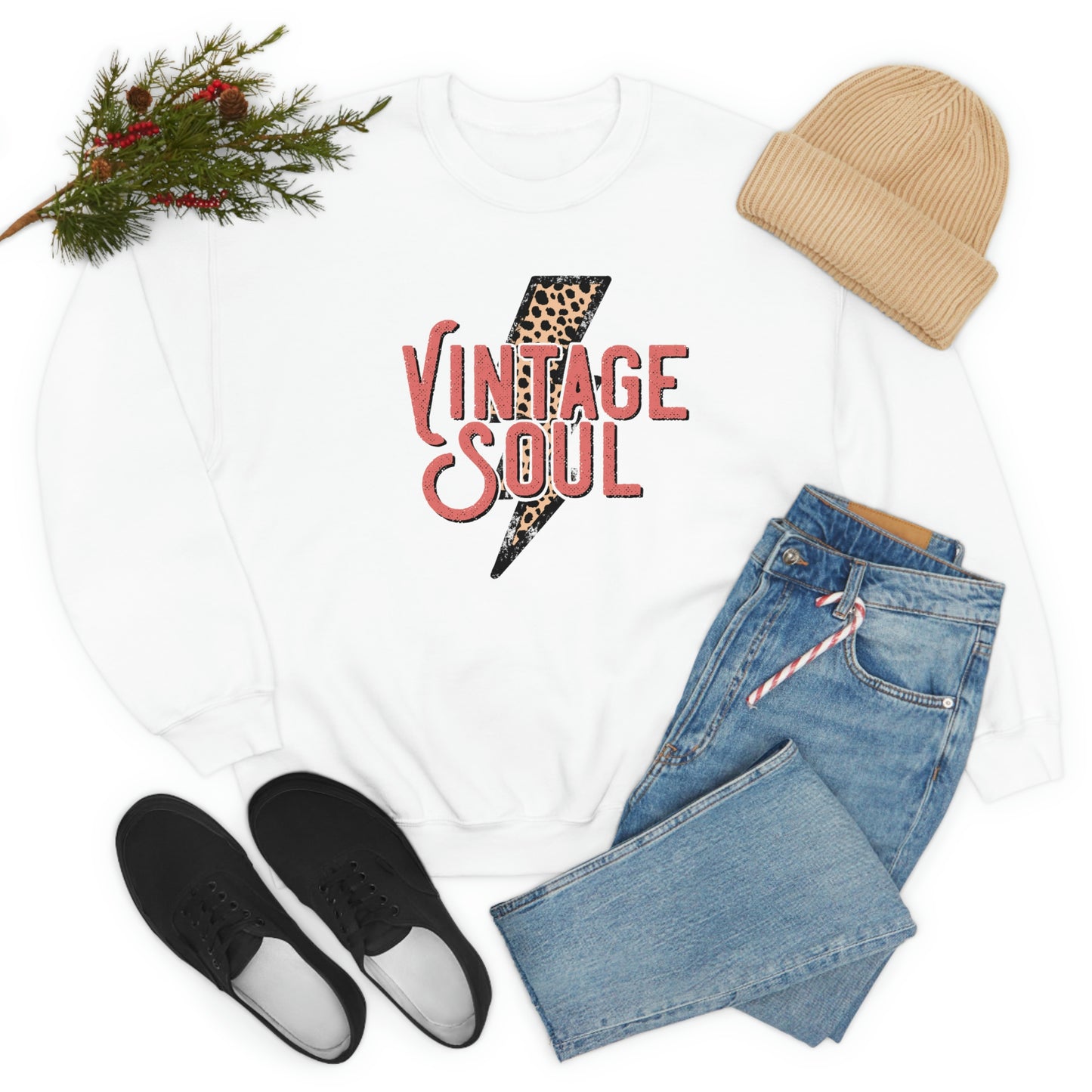 "Vintage Soul" Unisex Heavy Blend™ Crewneck Sweatshirt