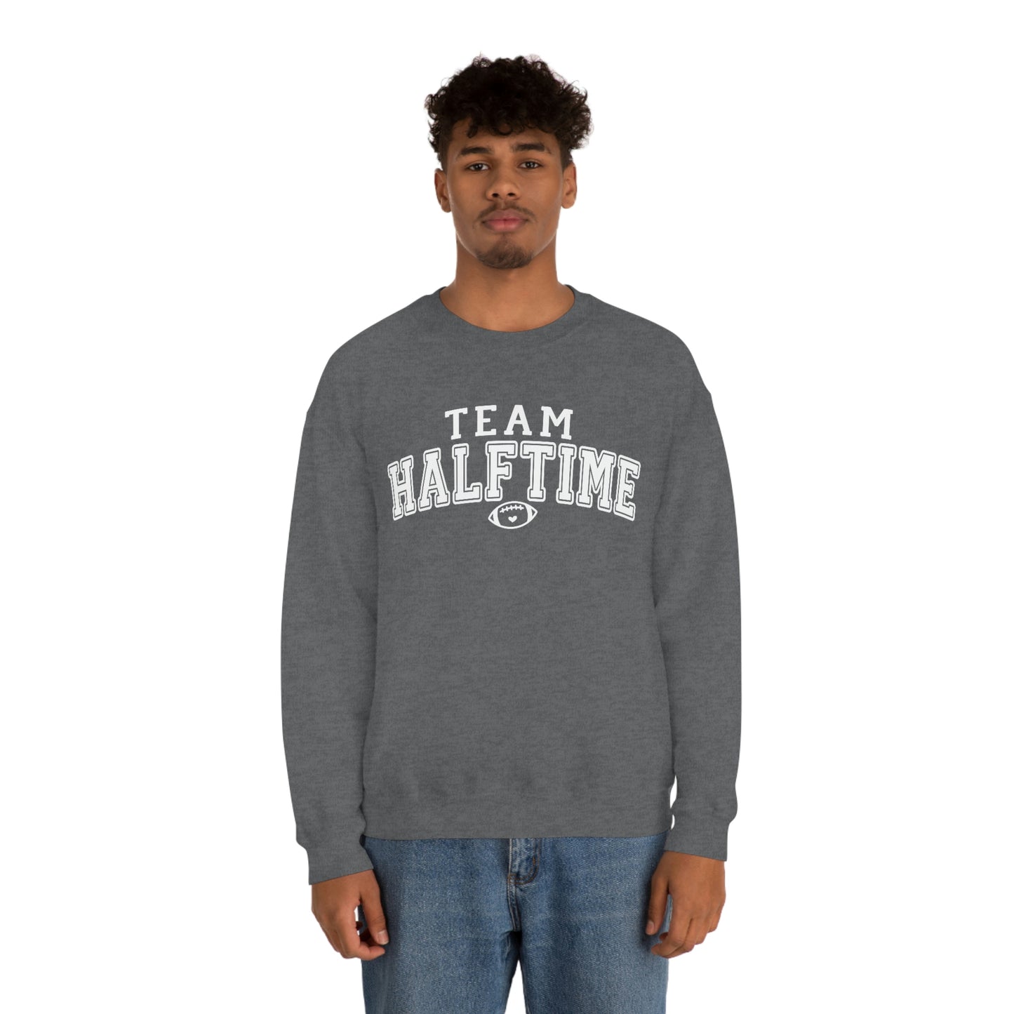 "Team Halftime" Unisex Heavy Blend™ Crewneck Sweatshirt