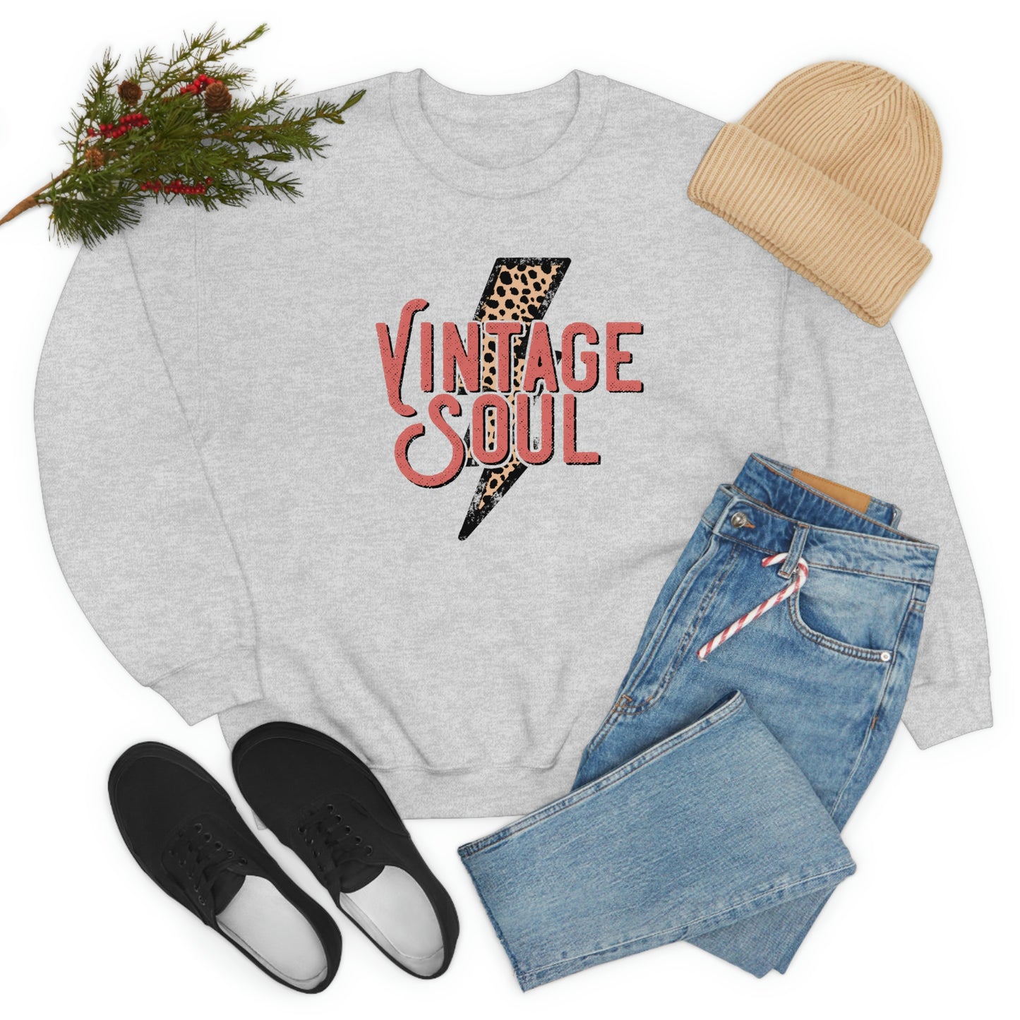 "Vintage Soul" Unisex Heavy Blend™ Crewneck Sweatshirt