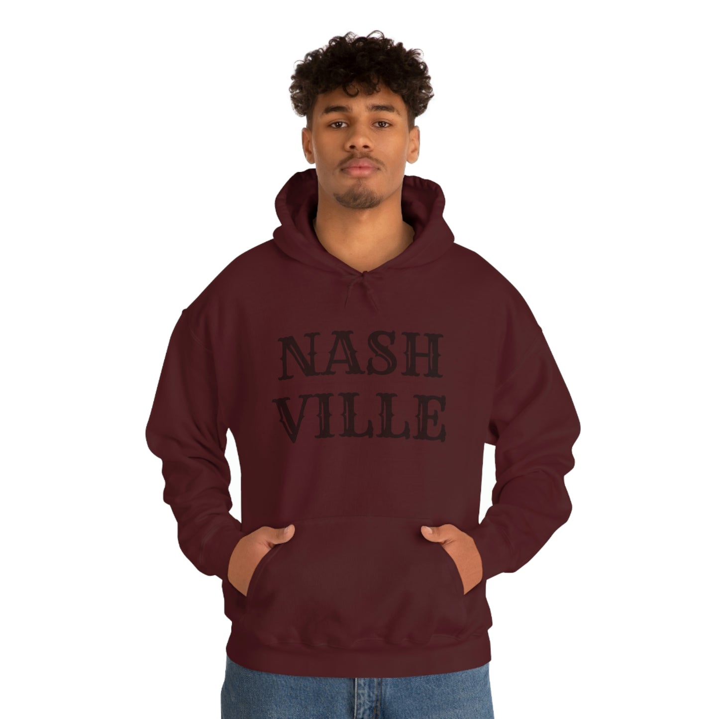 "NASHVILLE" Unisex Heavy Blend™ Hooded Sweatshirt