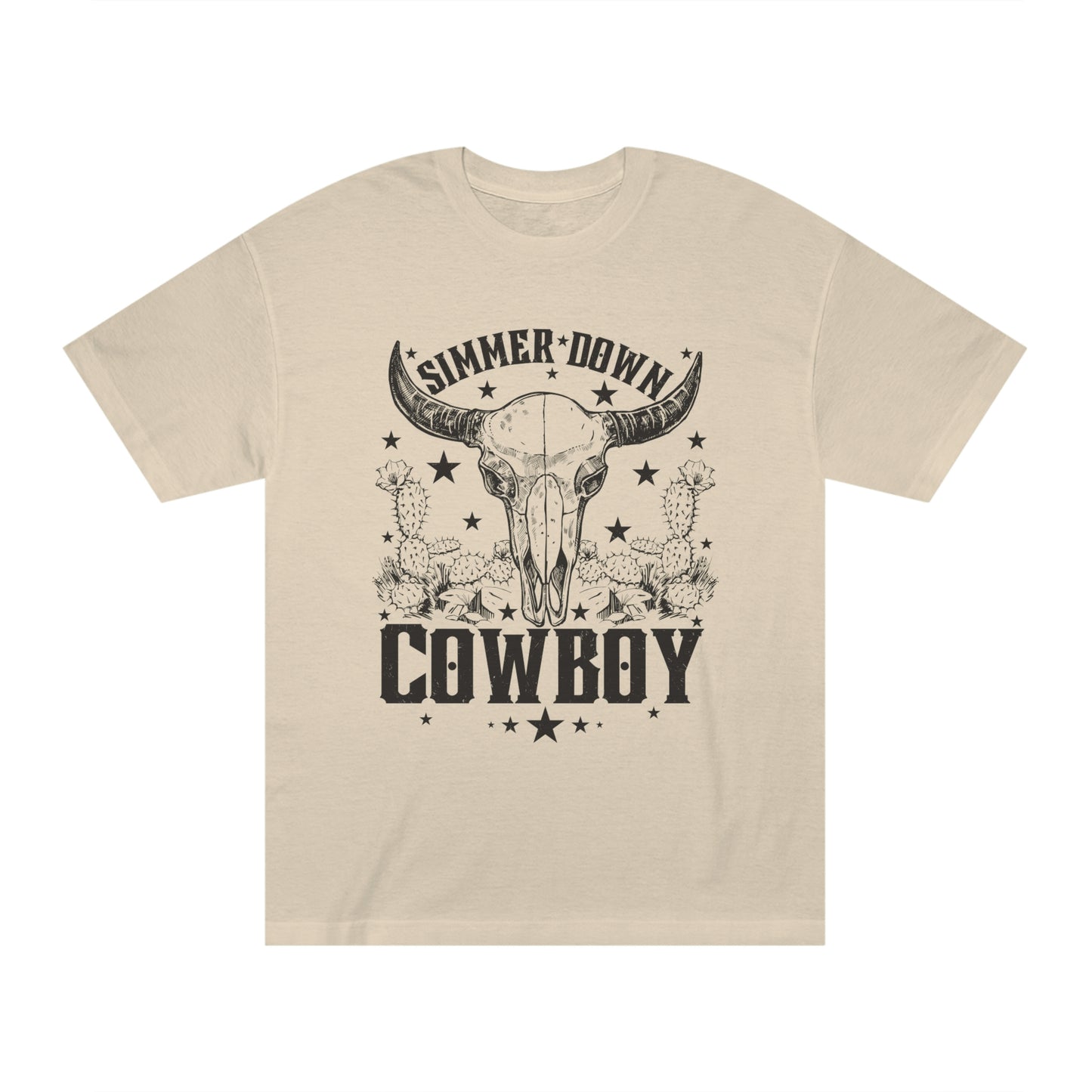 "Simmer Down Cowboy" Oversized Tee/Unisex Classic Tee