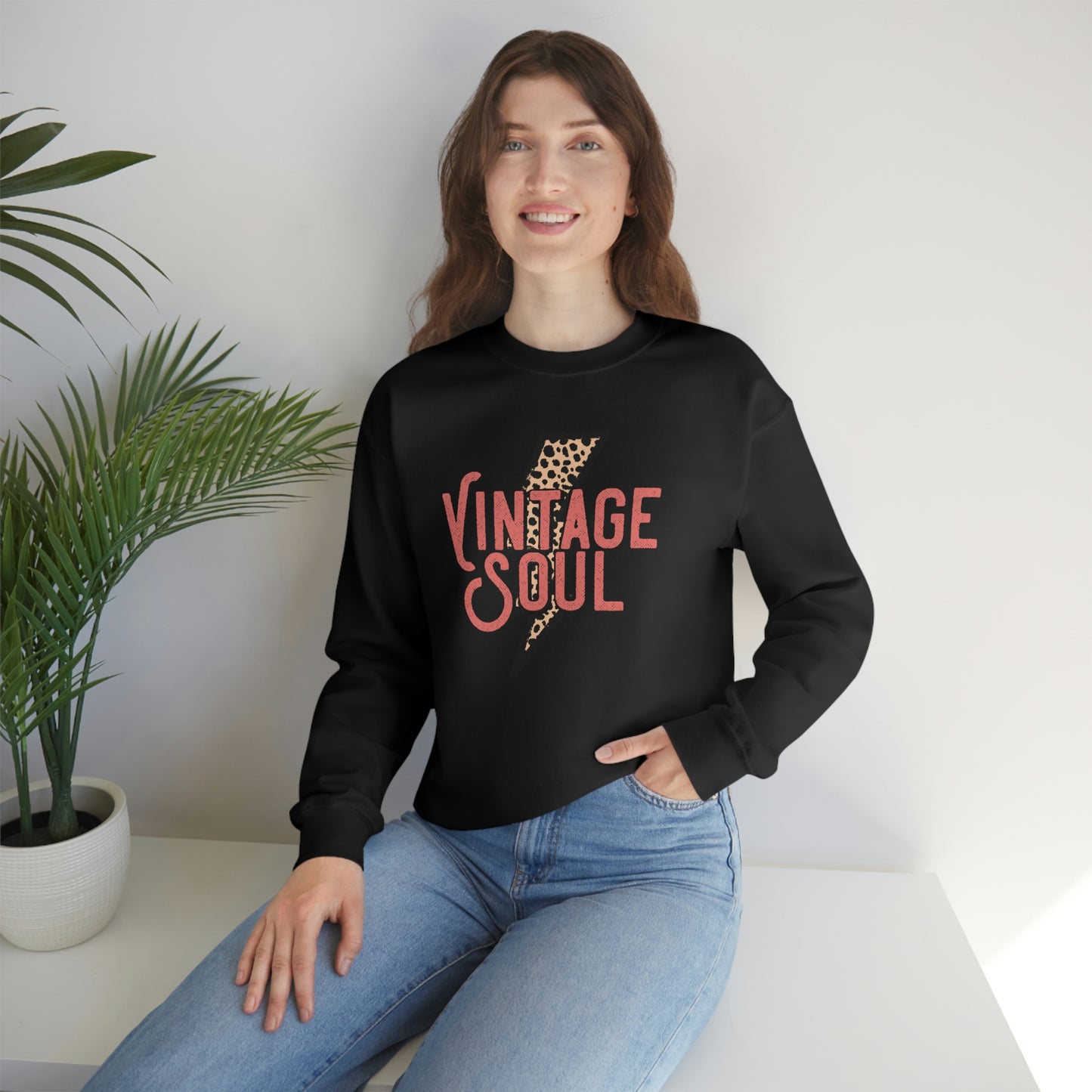 "Vintage Soul" Unisex Heavy Blend™ Crewneck Sweatshirt