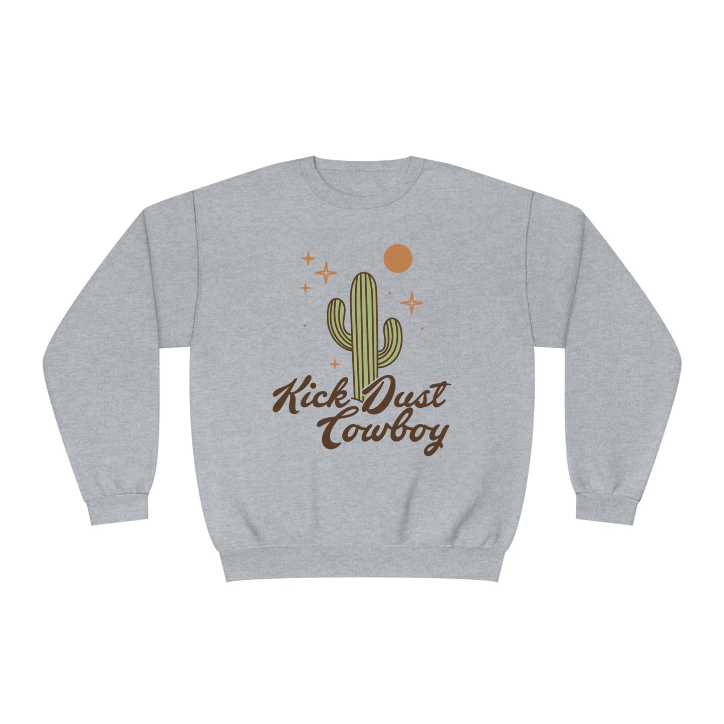 "Kick Dust Cowboy" Unisex NuBlend® Crewneck Sweatshirt