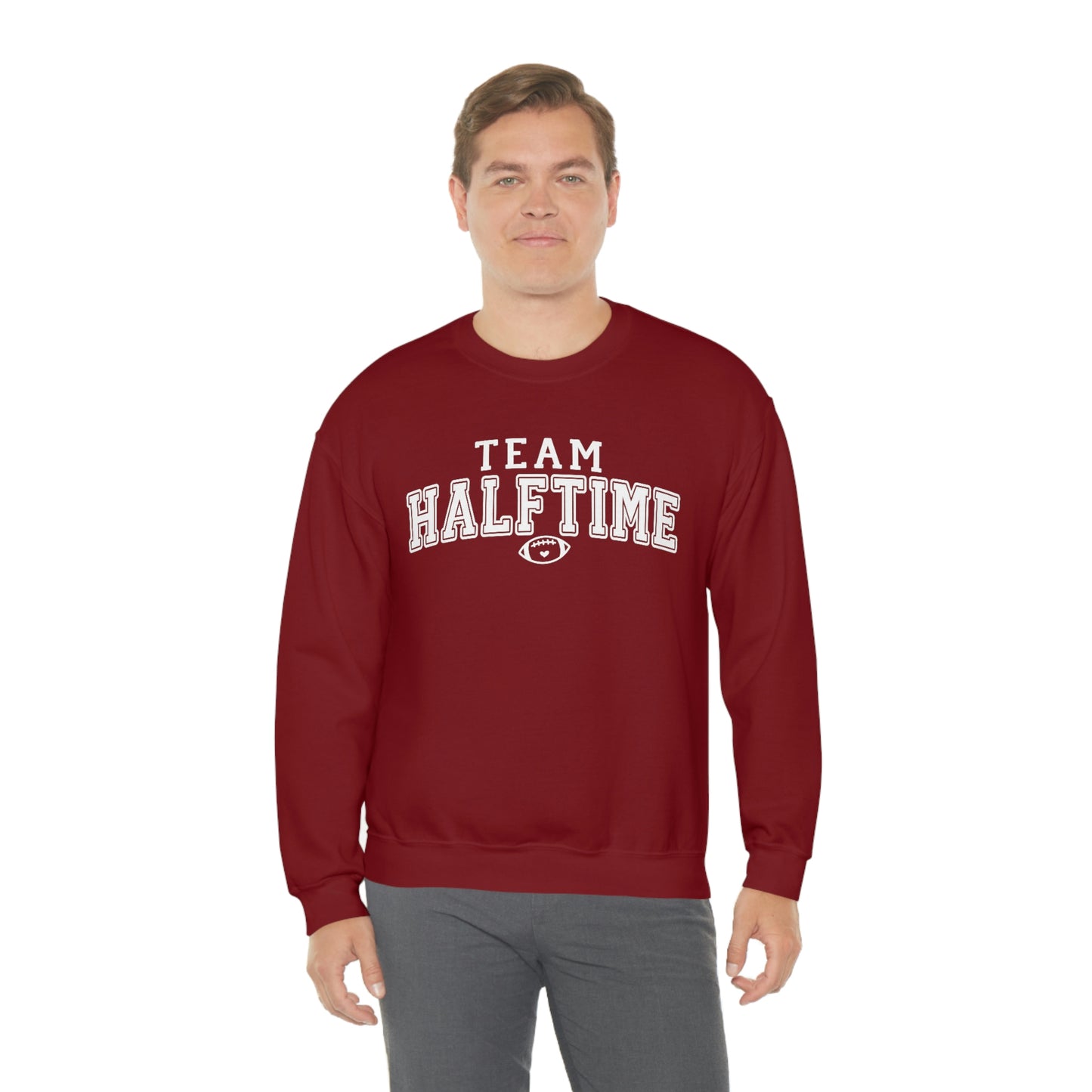 "Team Halftime" Unisex Heavy Blend™ Crewneck Sweatshirt