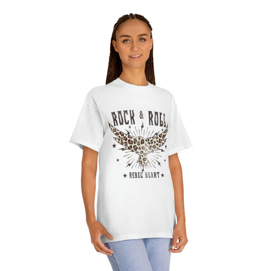 "Rock & Roll" Oversized tee, Unisex Classic Tee