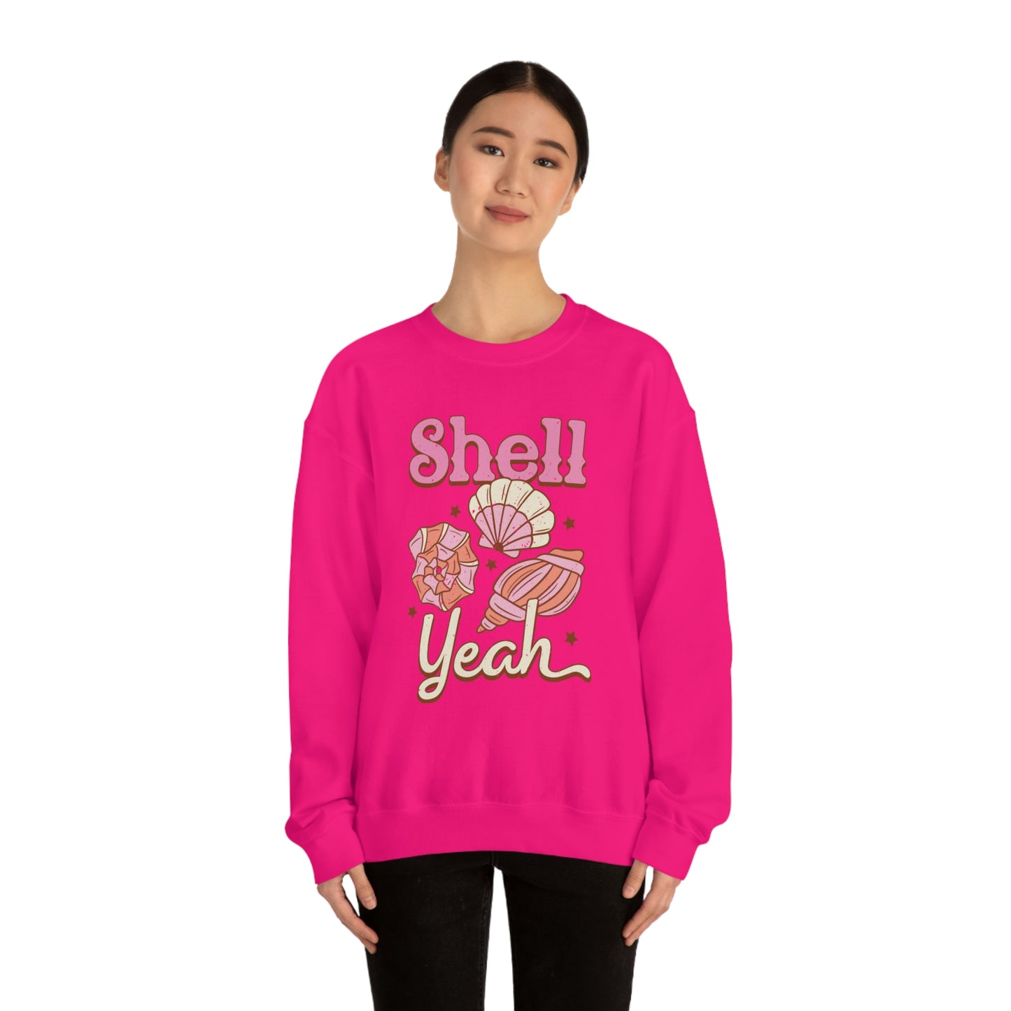 "Shell Yeah" Unisex Heavy Blend™ Crewneck Sweatshirt