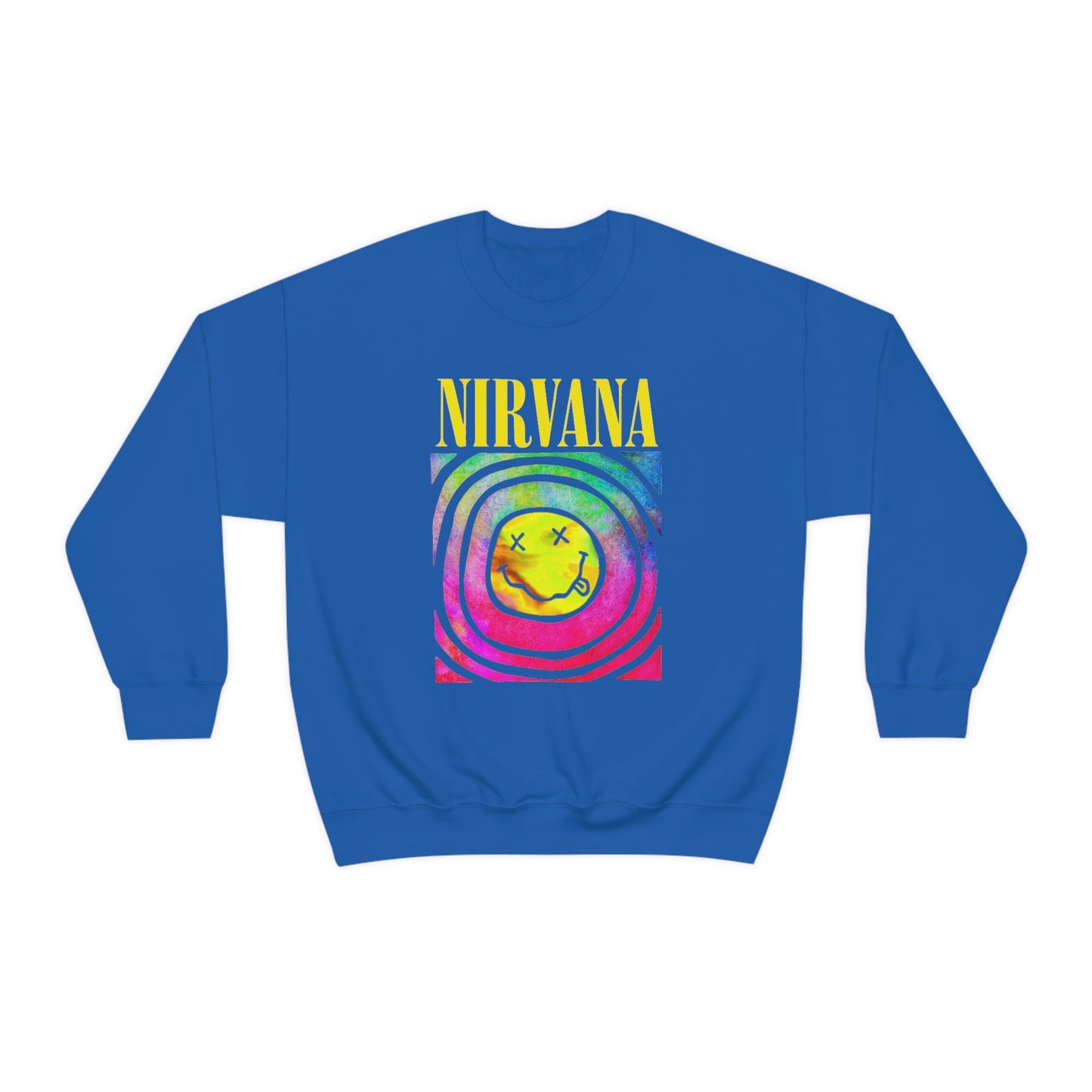 "Nirvana" Graphic Crewneck Sweatshirt