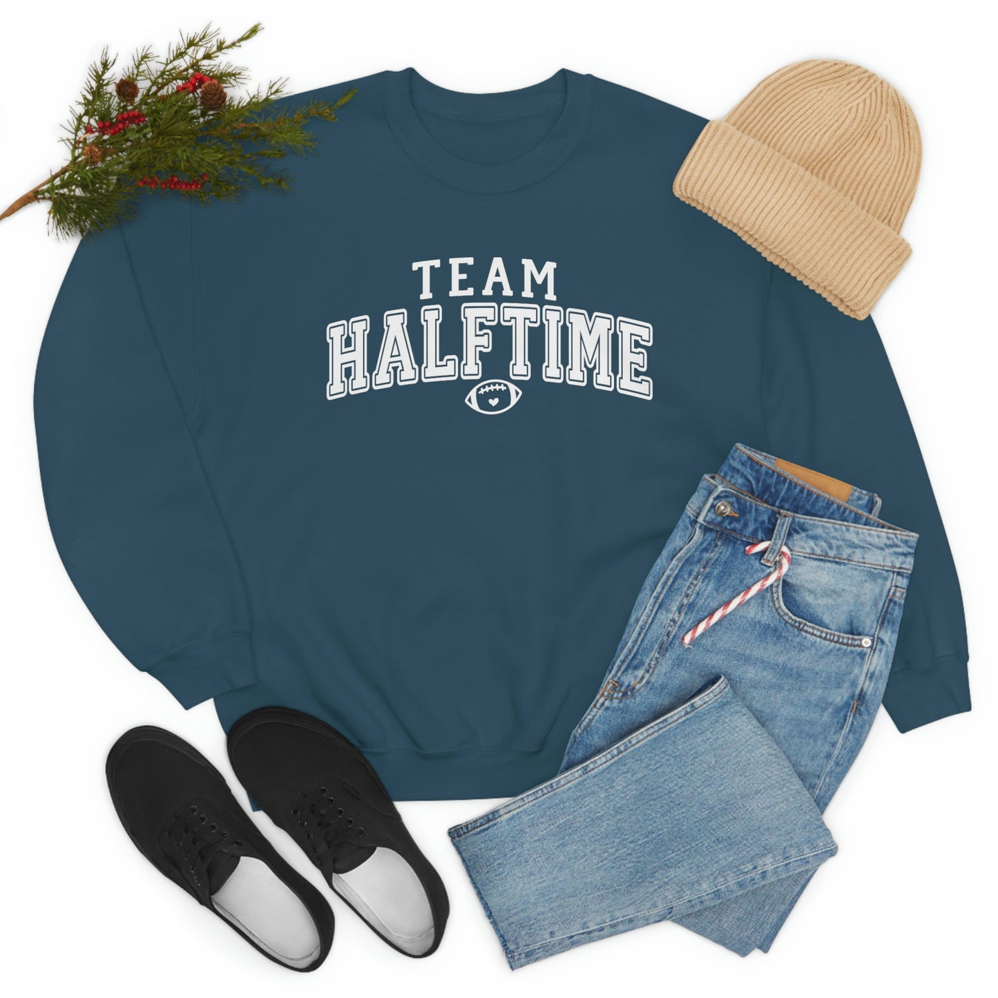 "Team Halftime" Unisex Heavy Blend™ Crewneck Sweatshirt